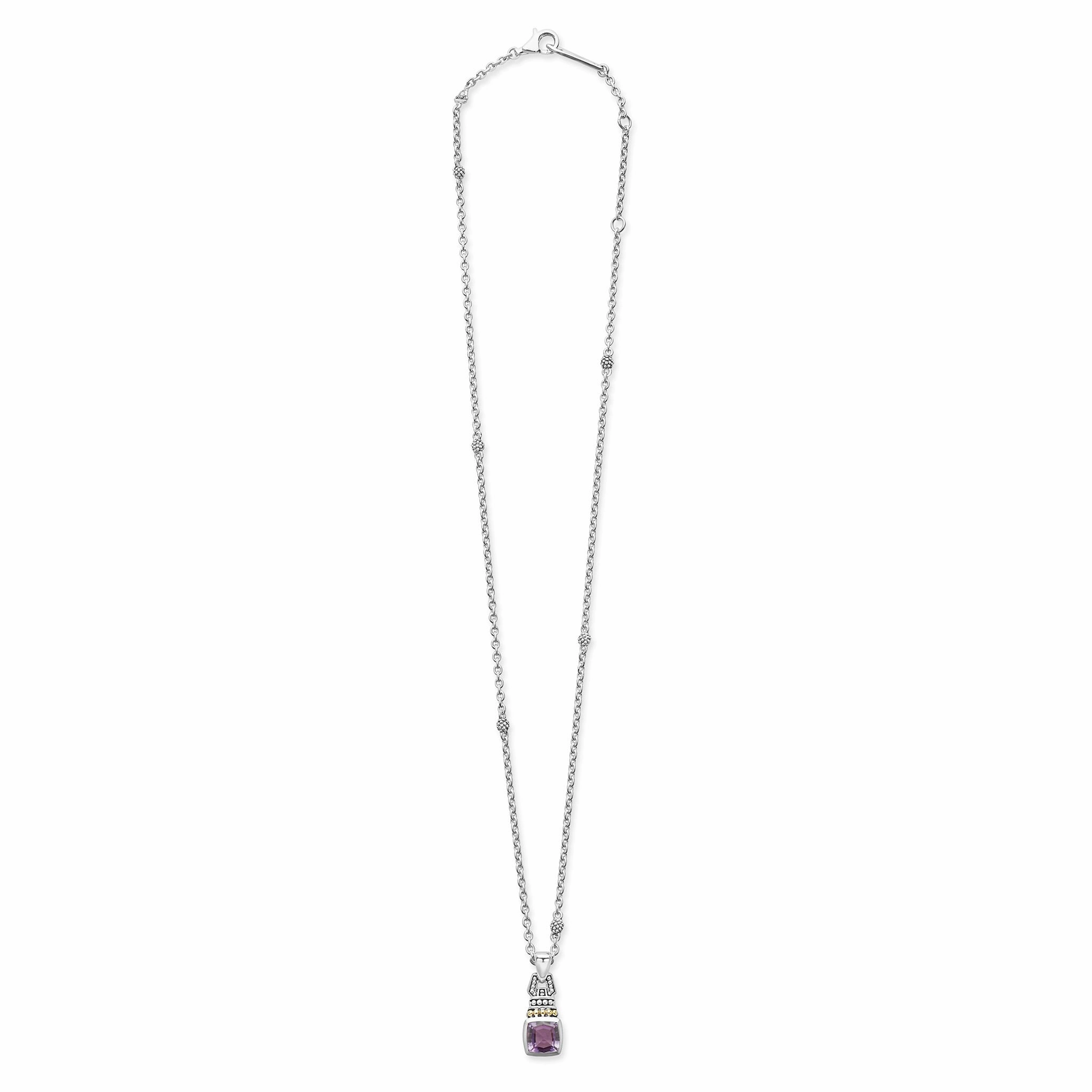 Rittenhouse Amethyst Pendant Necklace
