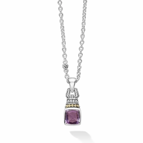 Rittenhouse Amethyst Pendant Necklace