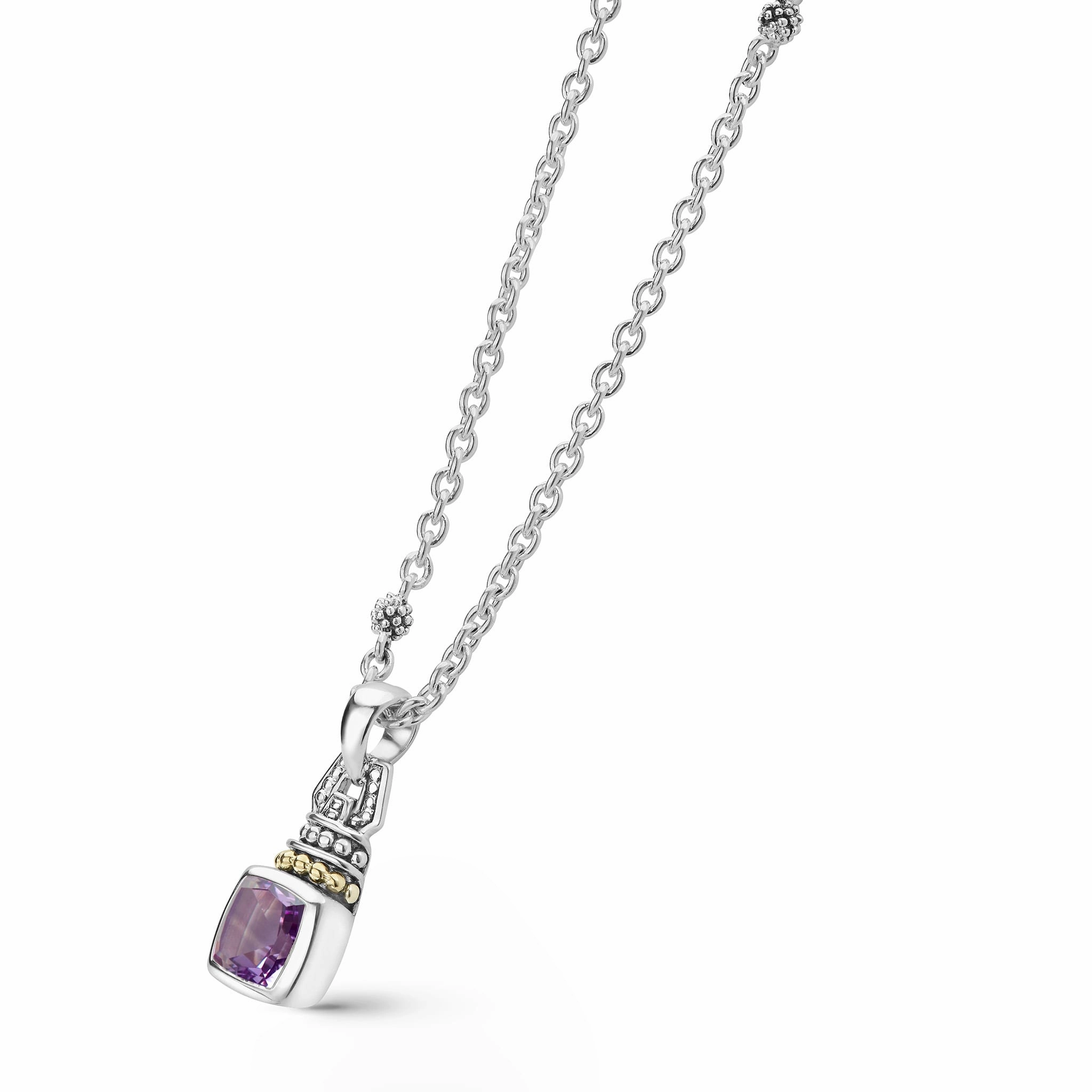 Rittenhouse Amethyst Pendant Necklace