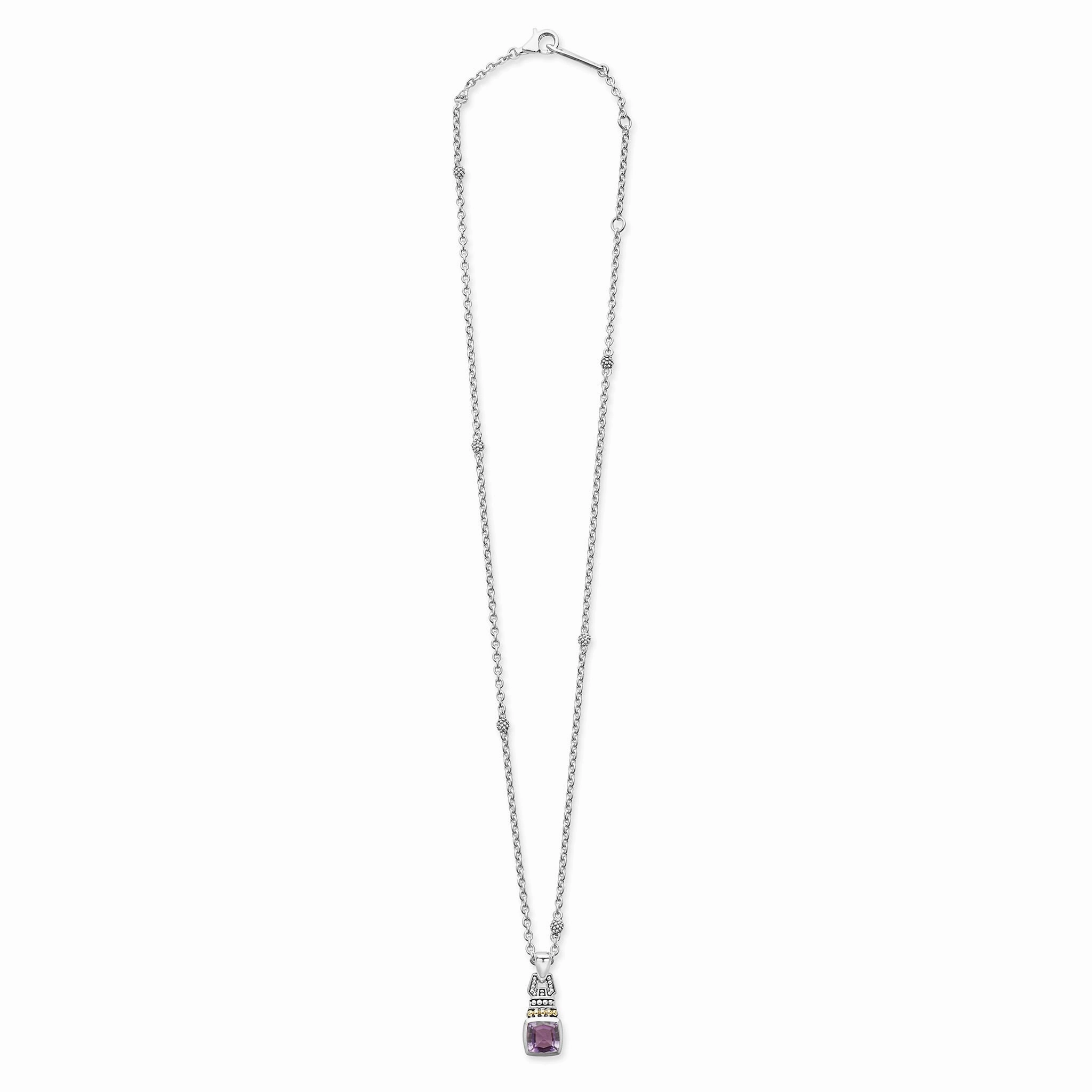 Rittenhouse Amethyst Pendant Necklace