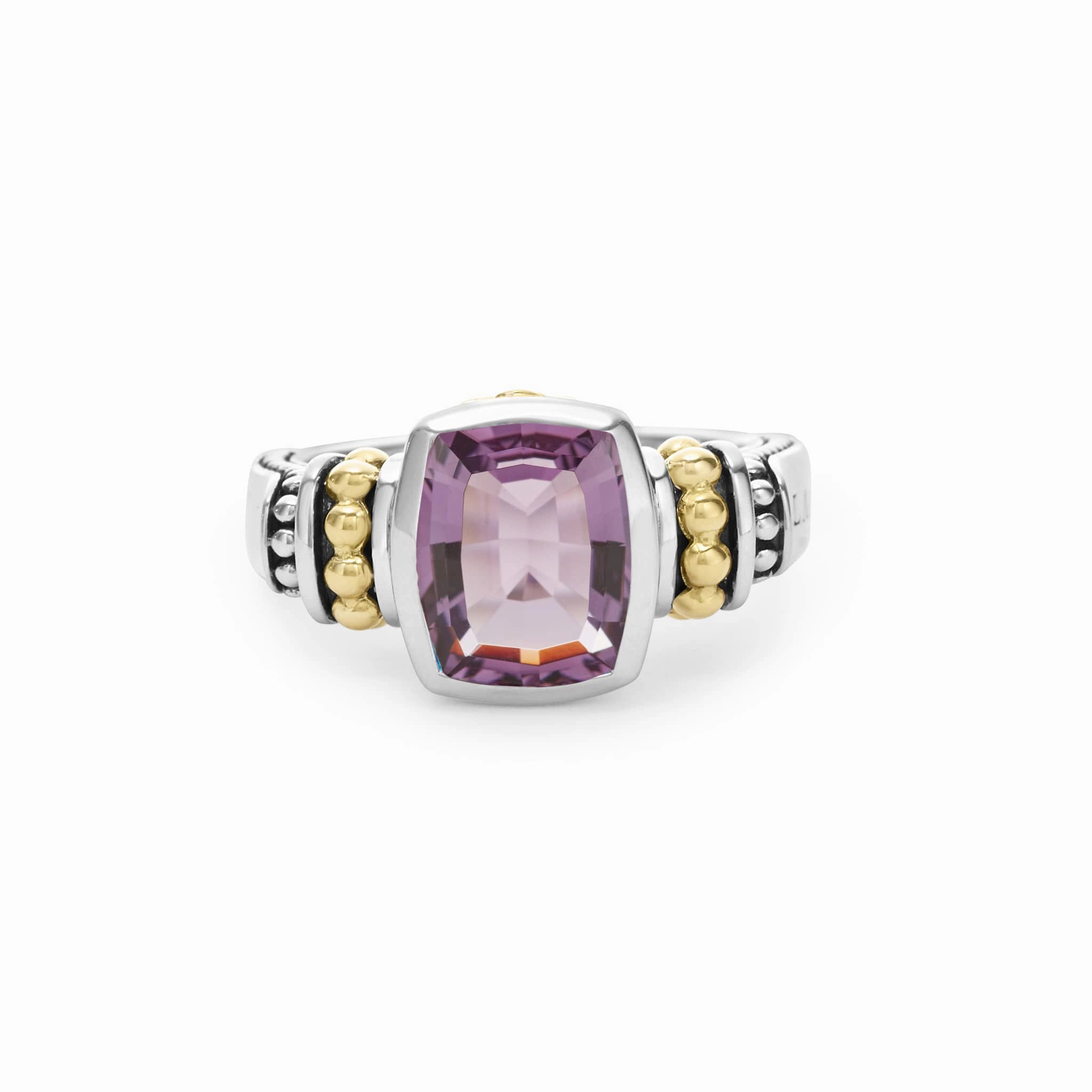 Rittenhouse Bezel-Set Amethyst Ring