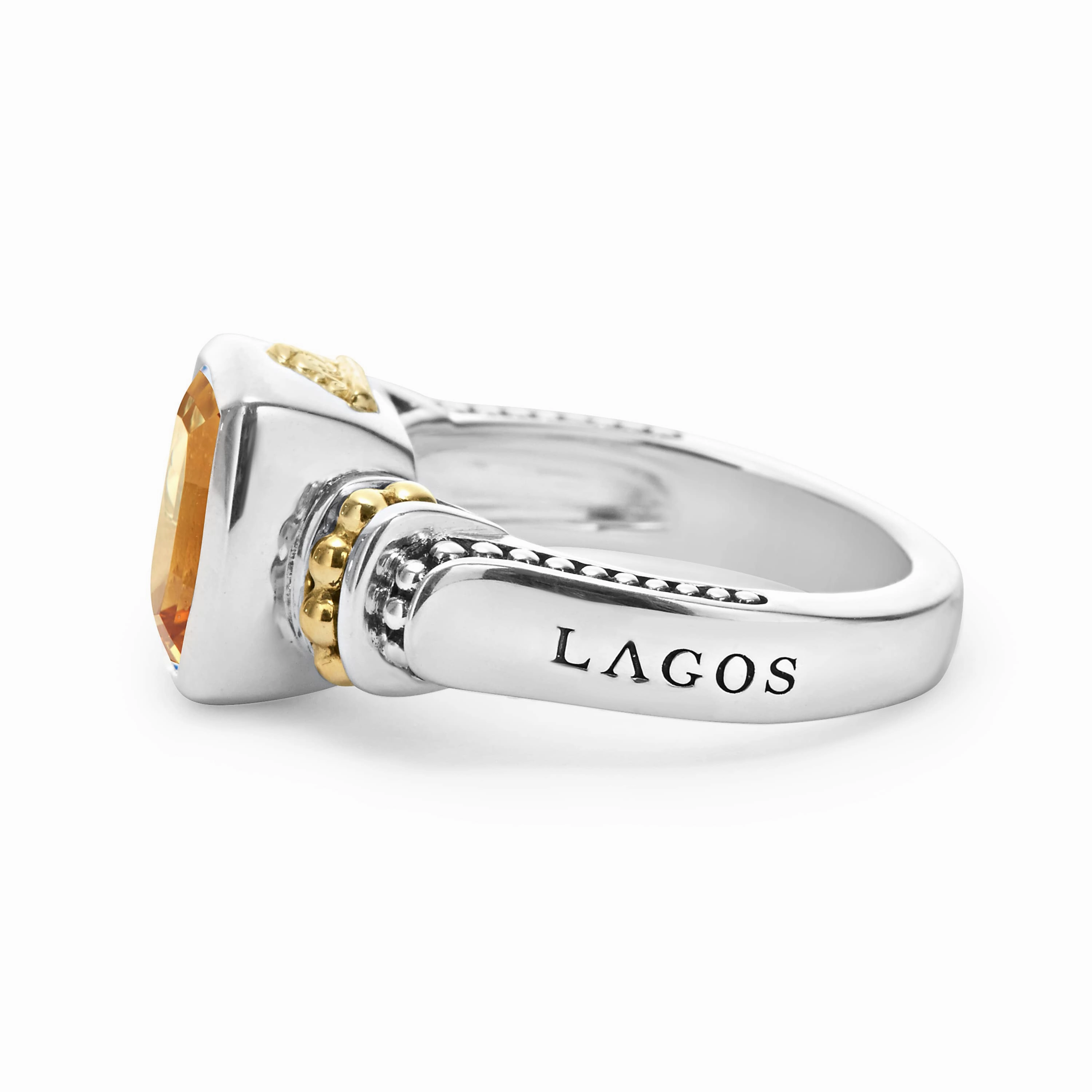 Rittenhouse Bezel-Set Citrine Ring
