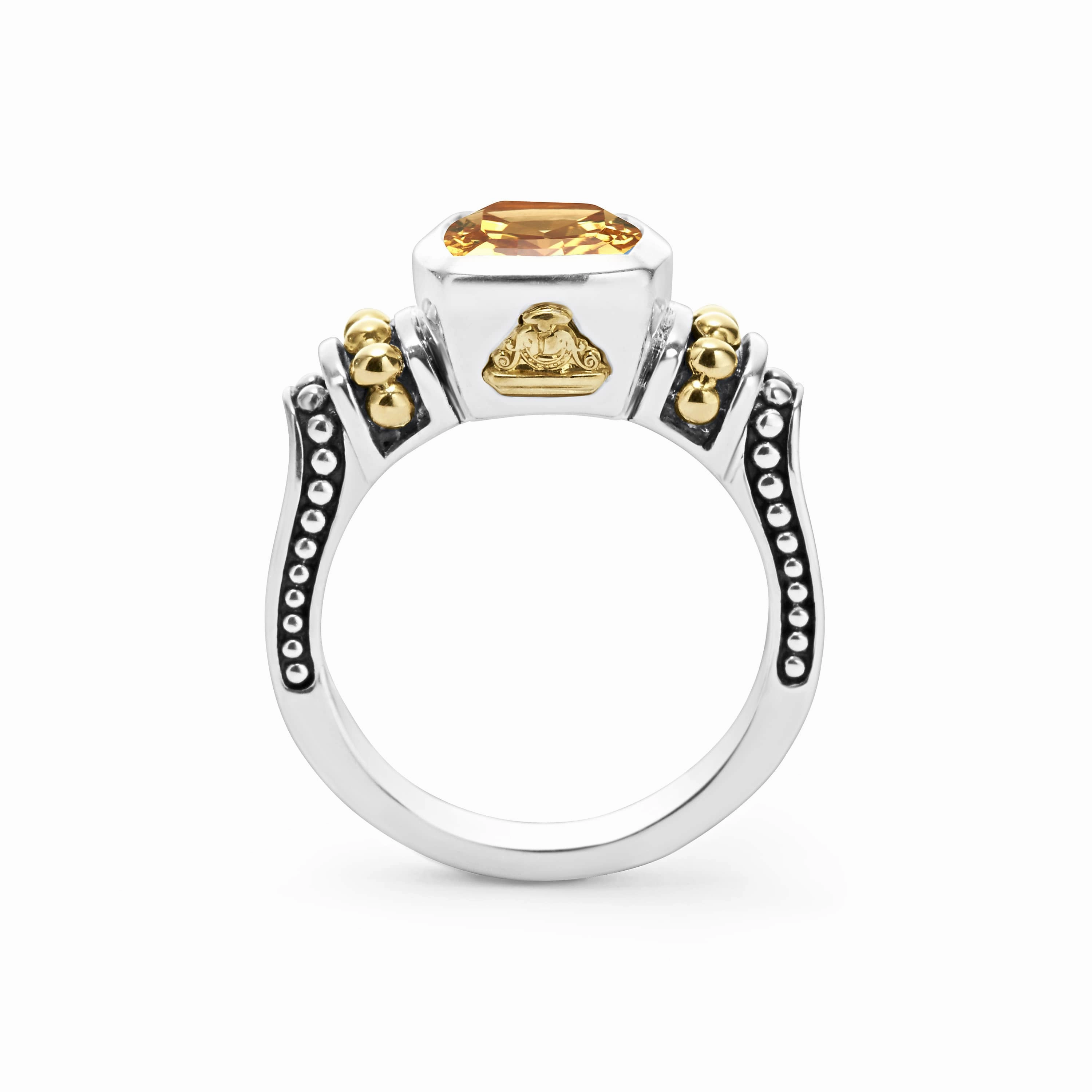 Rittenhouse Bezel-Set Citrine Ring