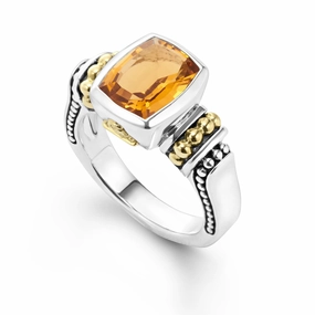 Rittenhouse Bezel-Set Citrine Ring