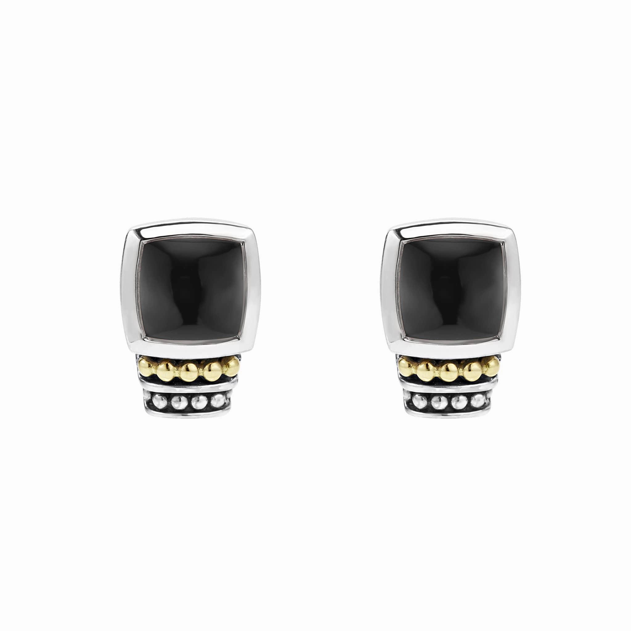 Rittenhouse Bezel-Set Onyx Stud Earrings