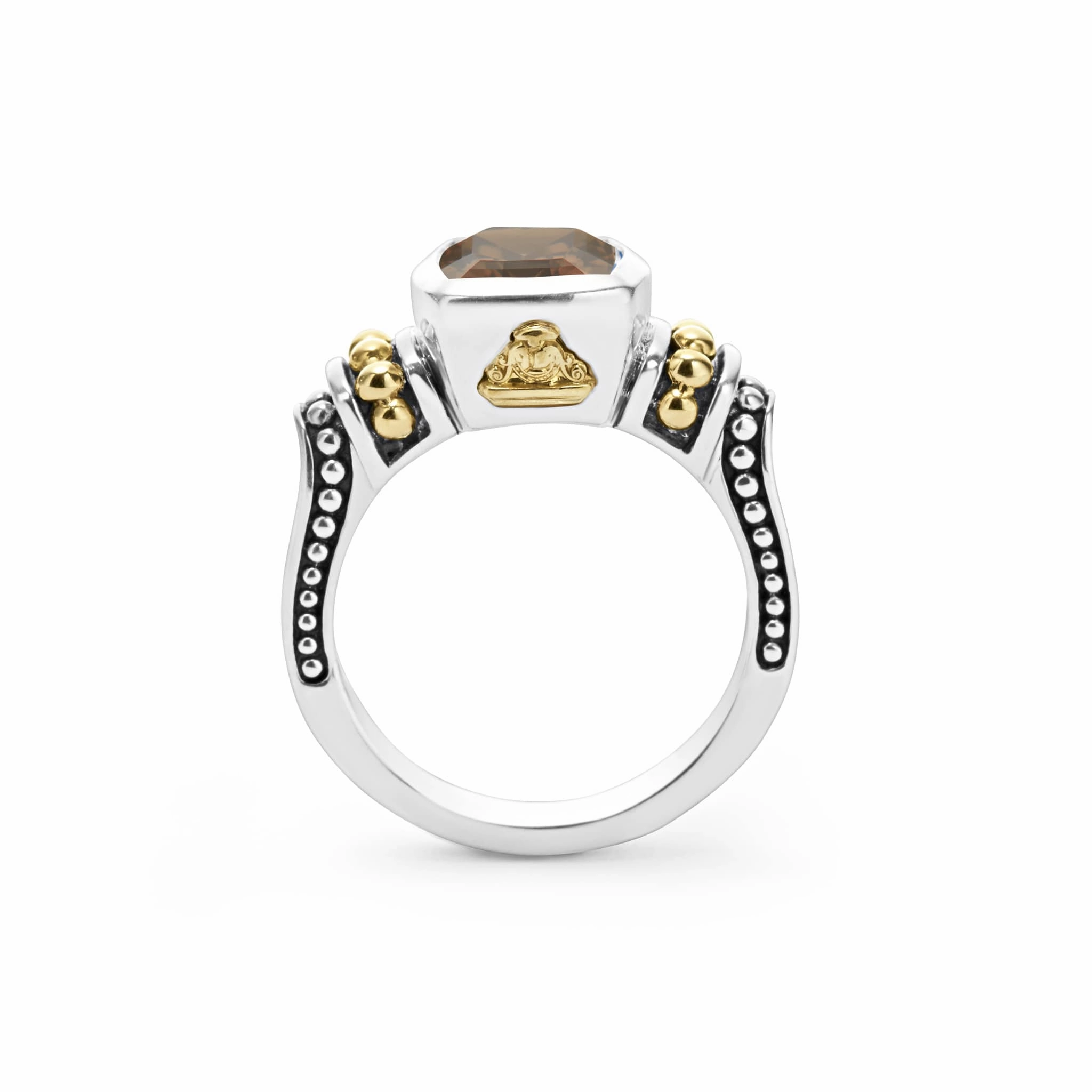 Rittenhouse Bezel-Set Smokey Quartz Ring