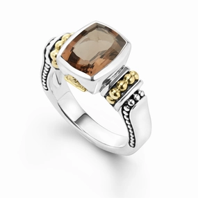 Rittenhouse Bezel-Set Smokey Quartz Ring