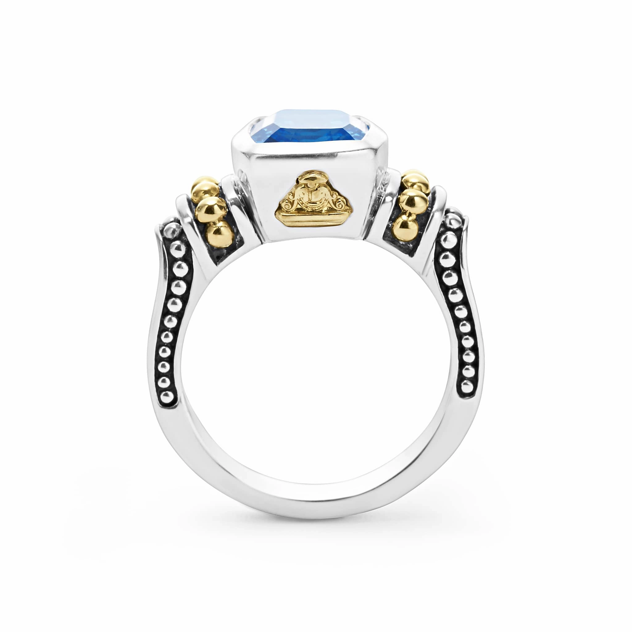 Rittenhouse Bezel-Set Swiss Blue Topaz Ring