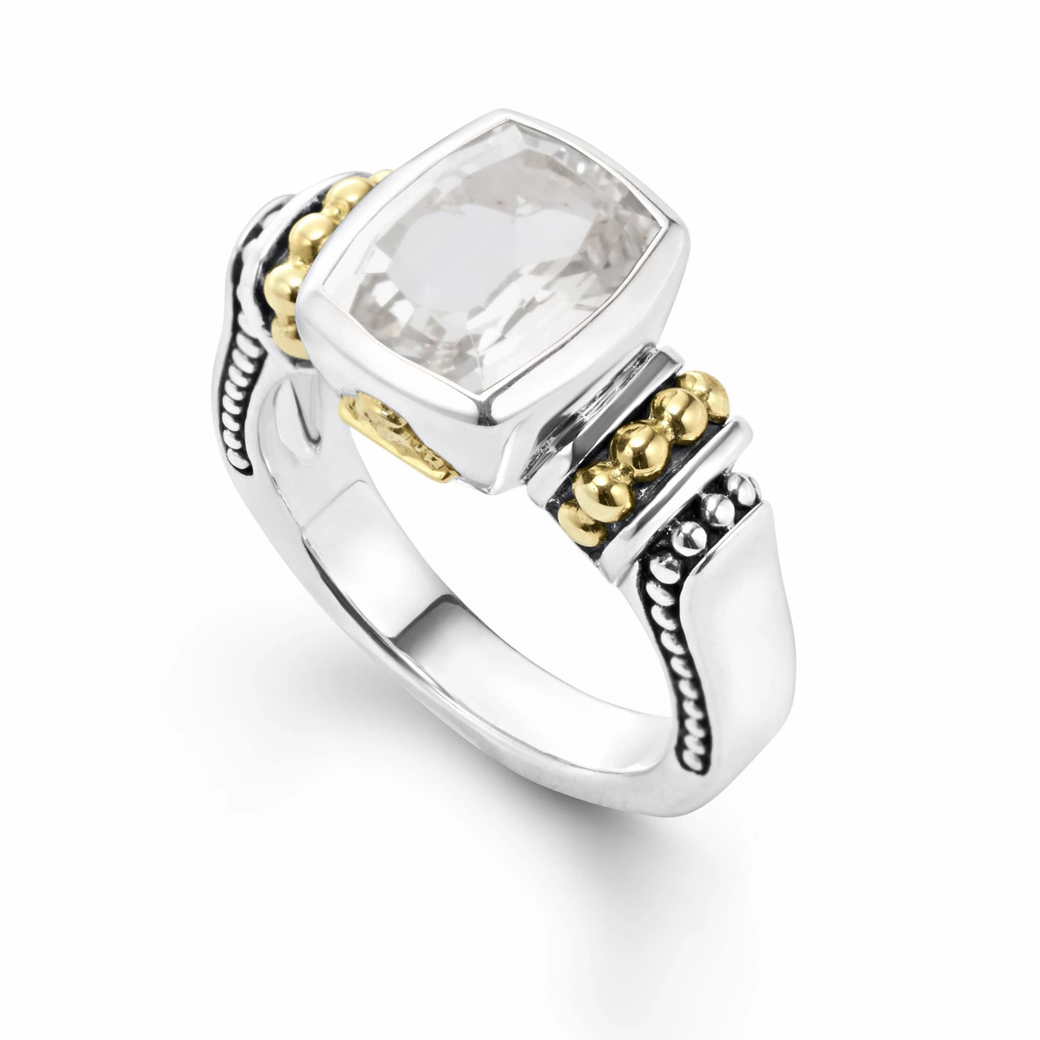 Rittenhouse Bezel-Set White Topaz Ring