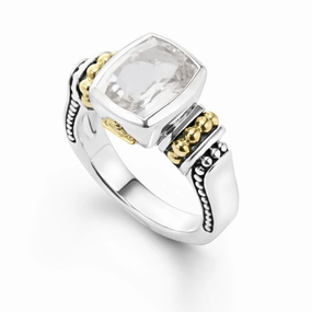 Rittenhouse Bezel-Set White Topaz Ring
