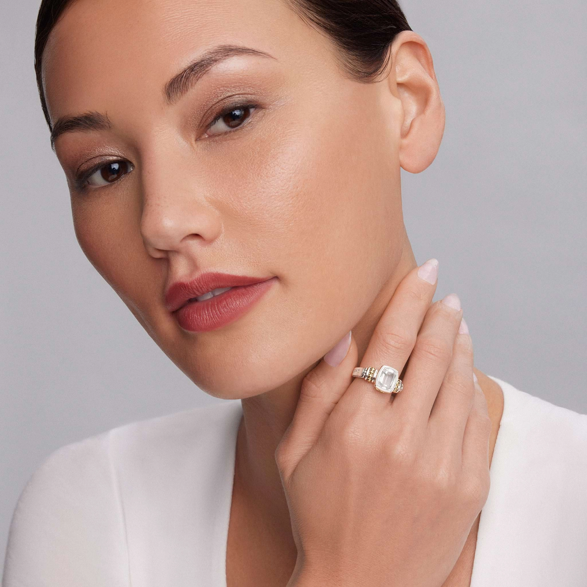 Rittenhouse Bezel-Set White Topaz Ring