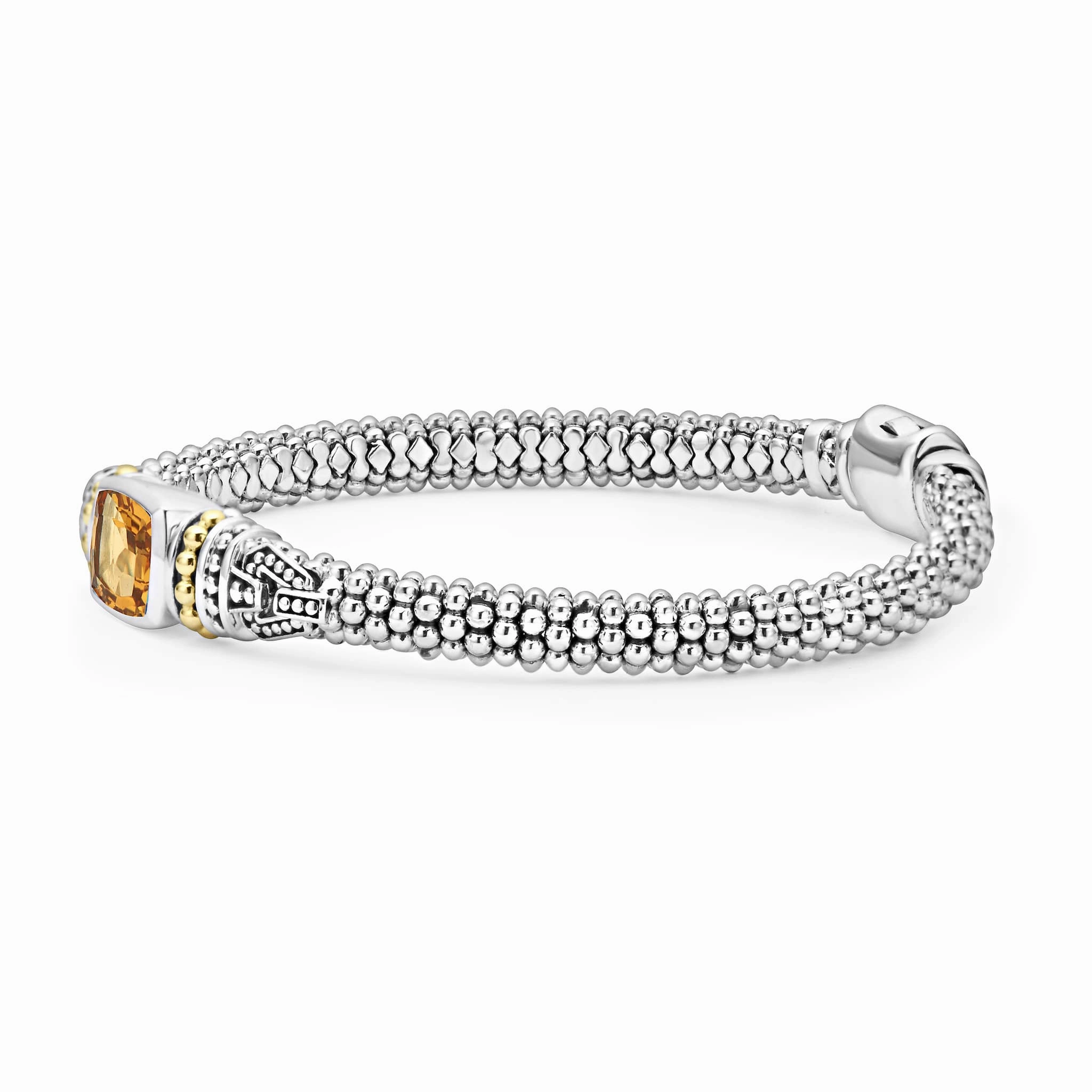 Rittenhouse Citrine Caviar Bracelet | 6mm