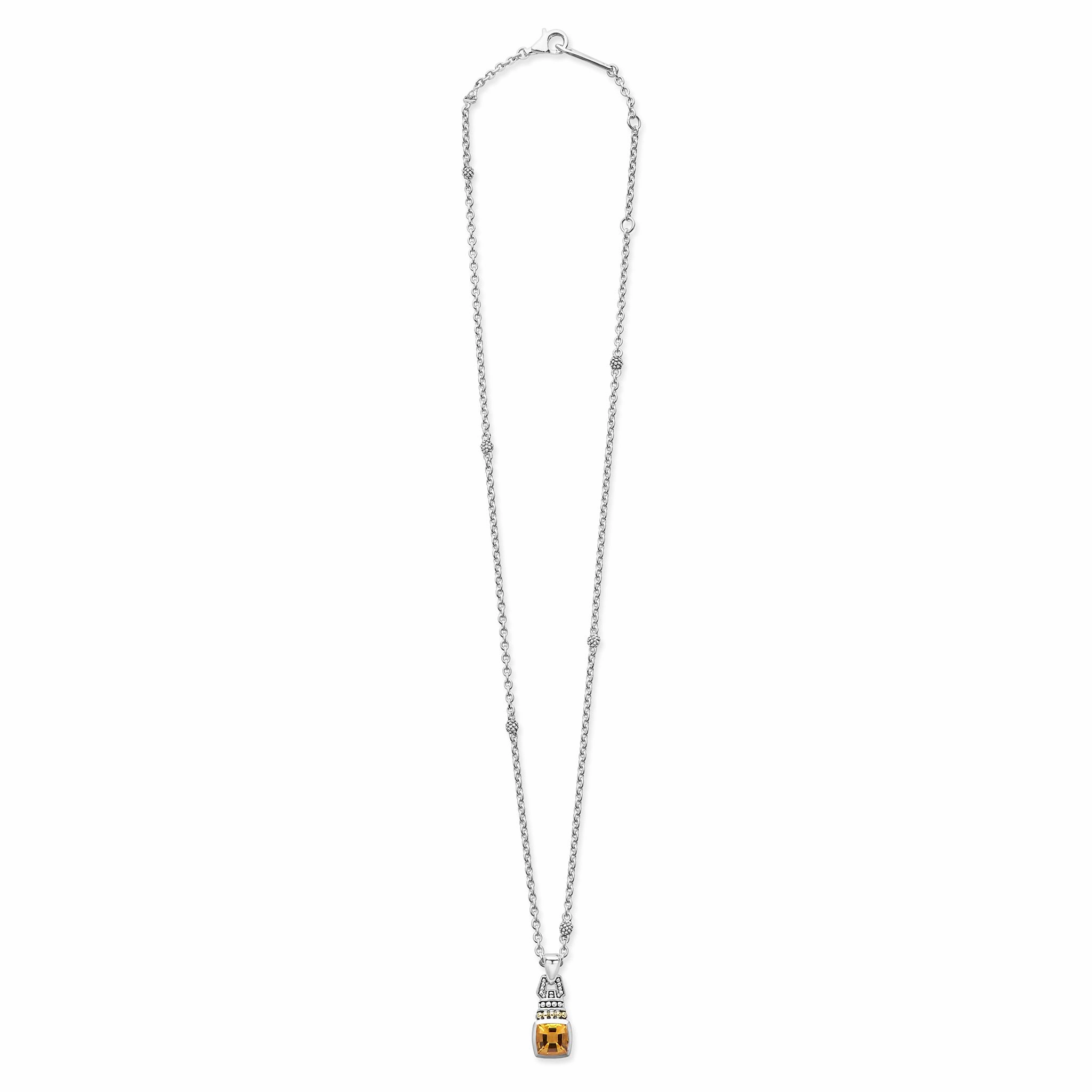 Rittenhouse Citrine Pendant Necklace