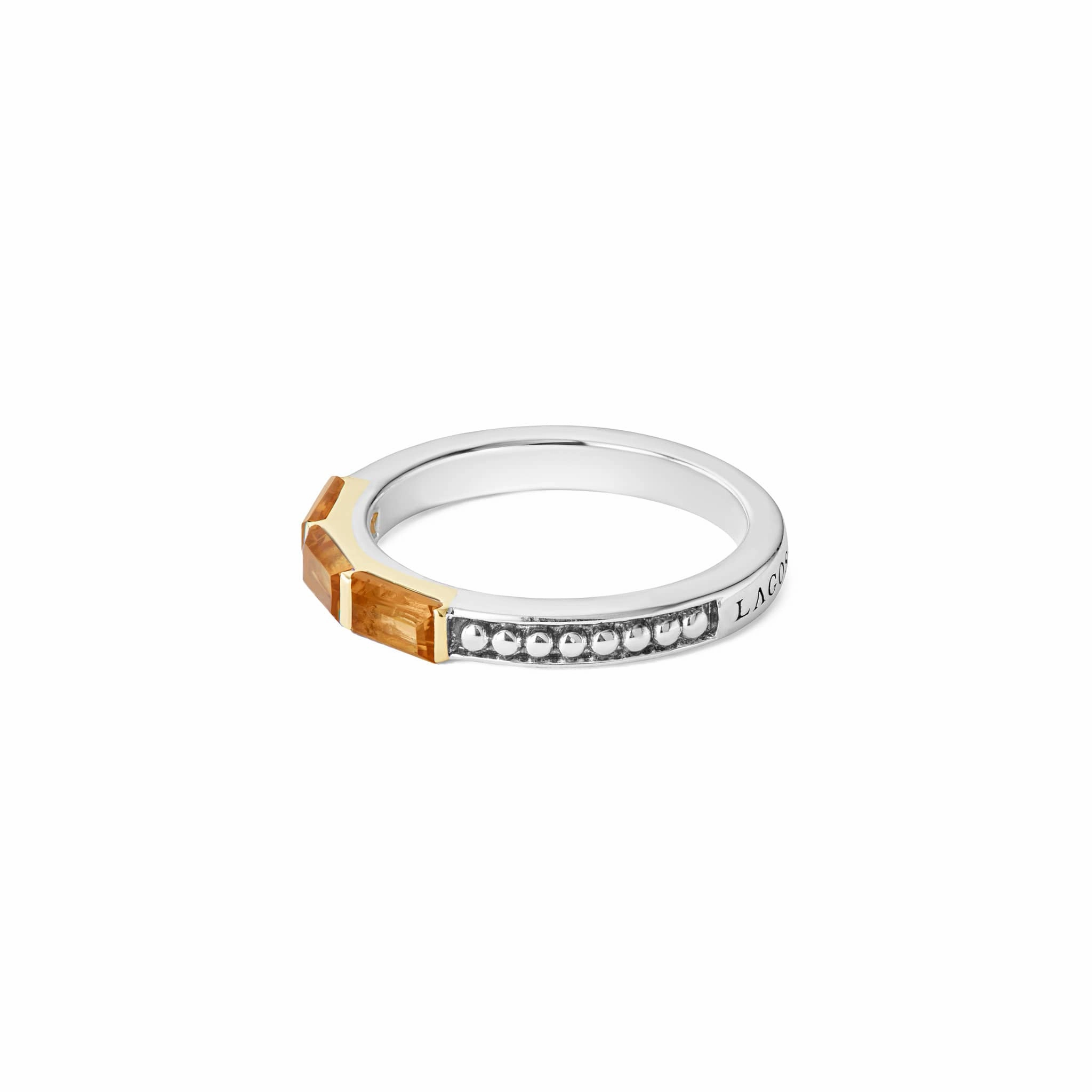 Rittenhouse Citrine Stacking Ring