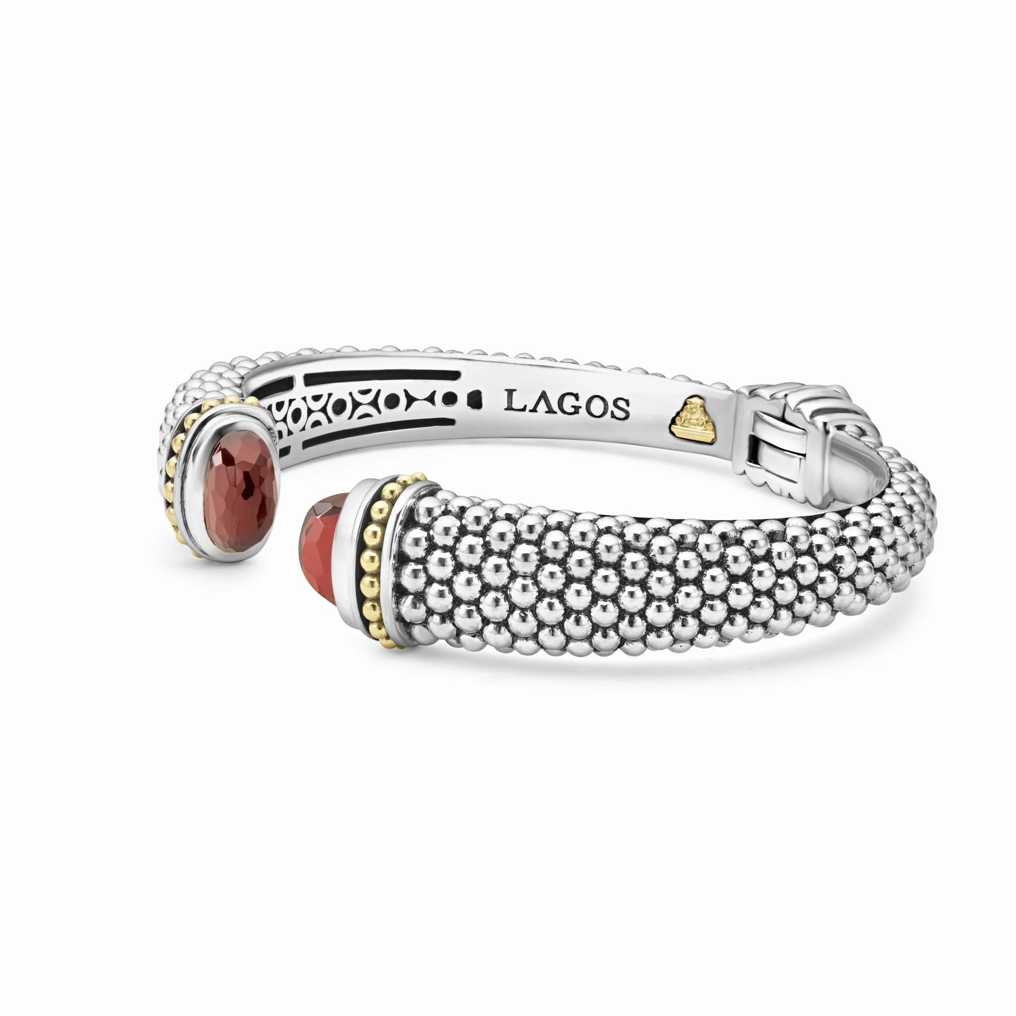 Rittenhouse Garnet Cuff Bracelet | 12mm
