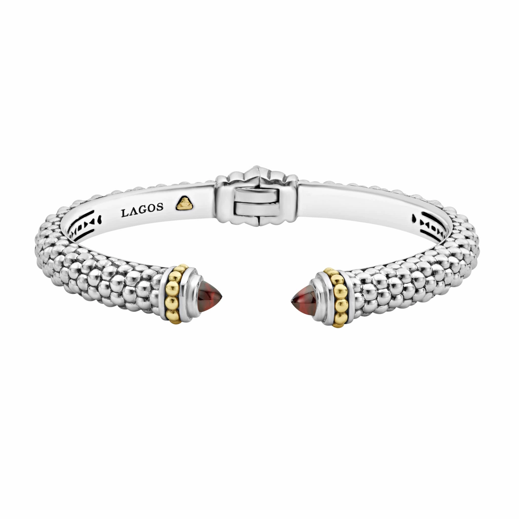 Rittenhouse Garnet Cuff Bracelet | 8mm