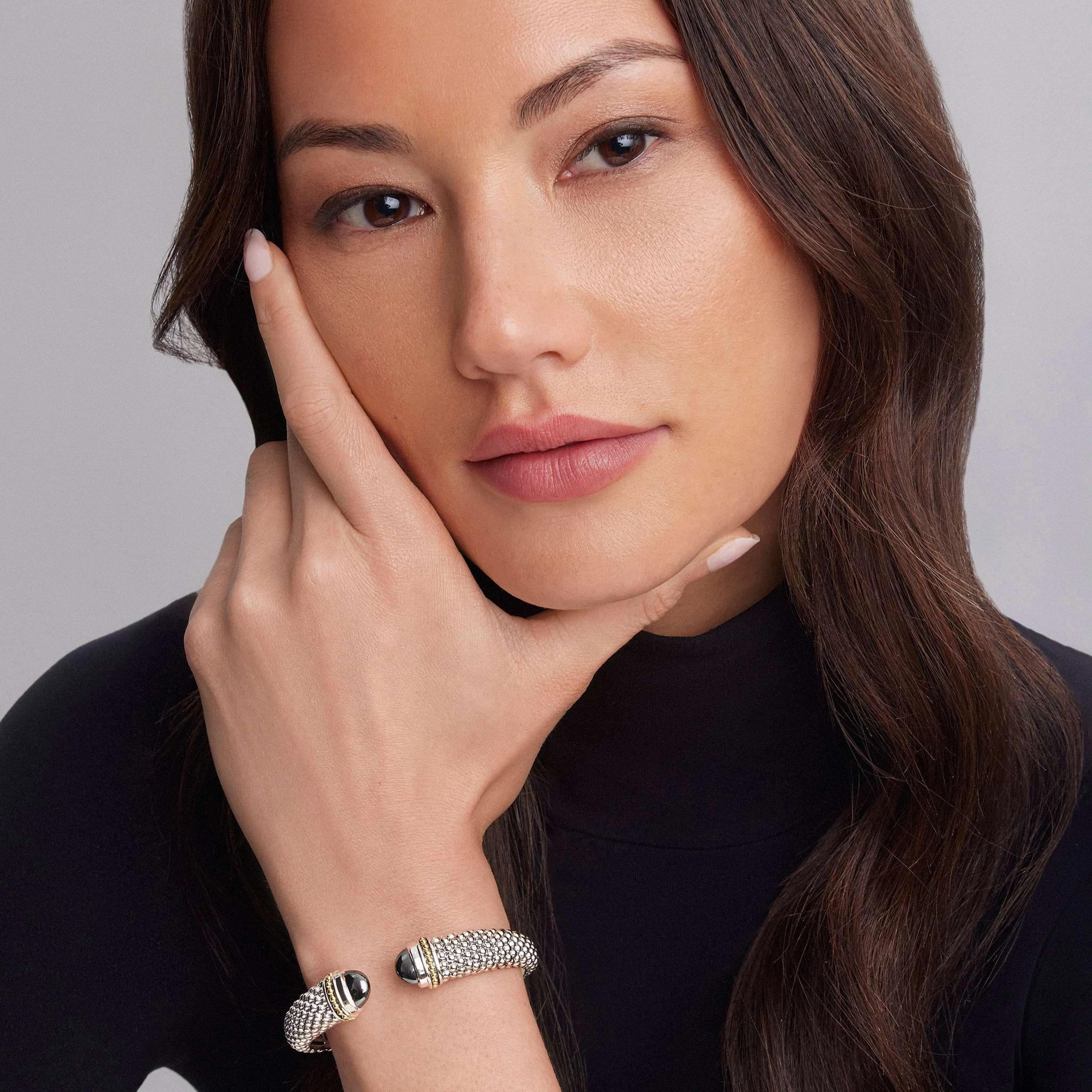 Rittenhouse Hematite Cuff Bracelet | 12mm