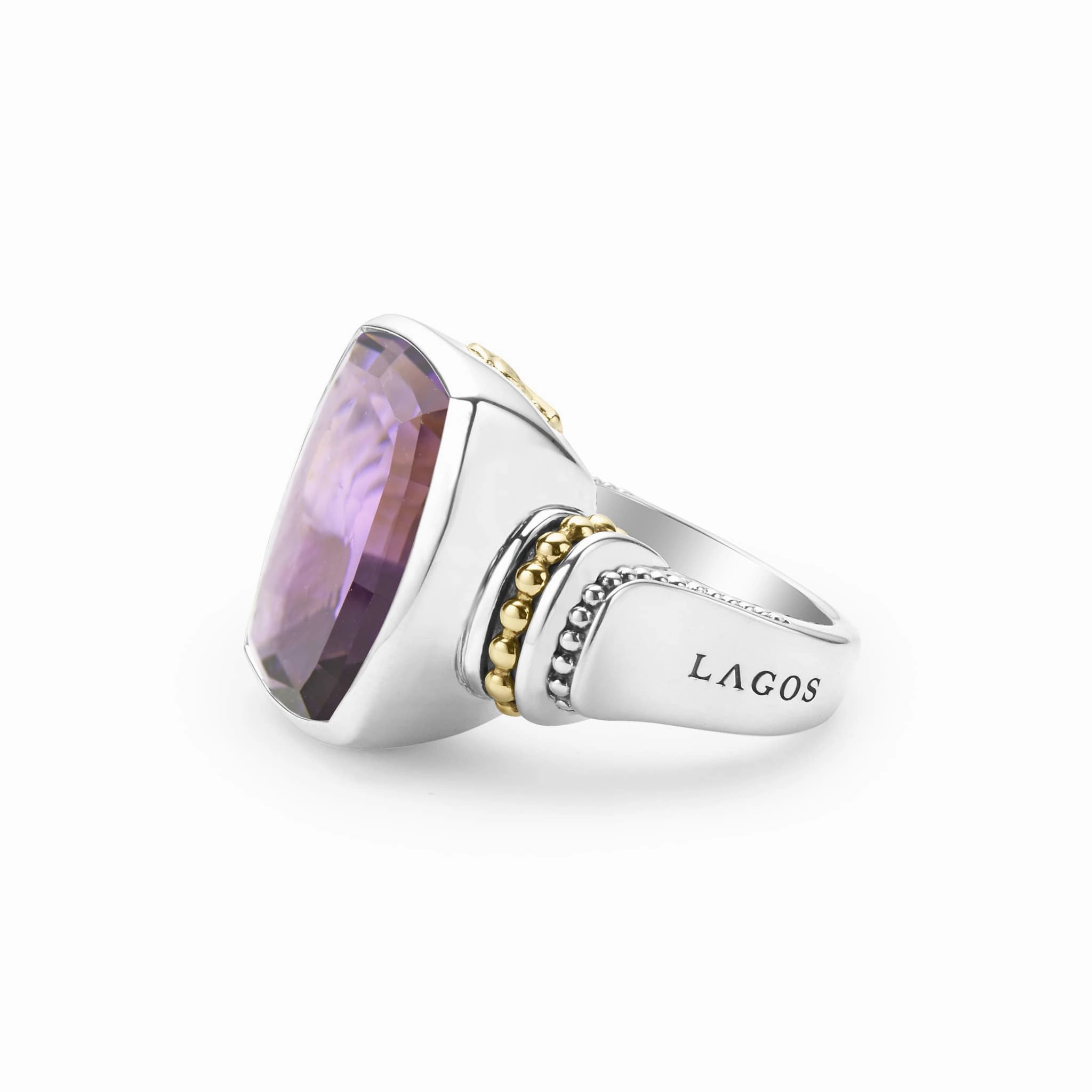 Rittenhouse Large Amethyst Statement Ring