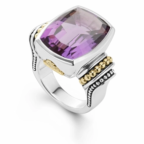 Rittenhouse Large Amethyst Statement Ring