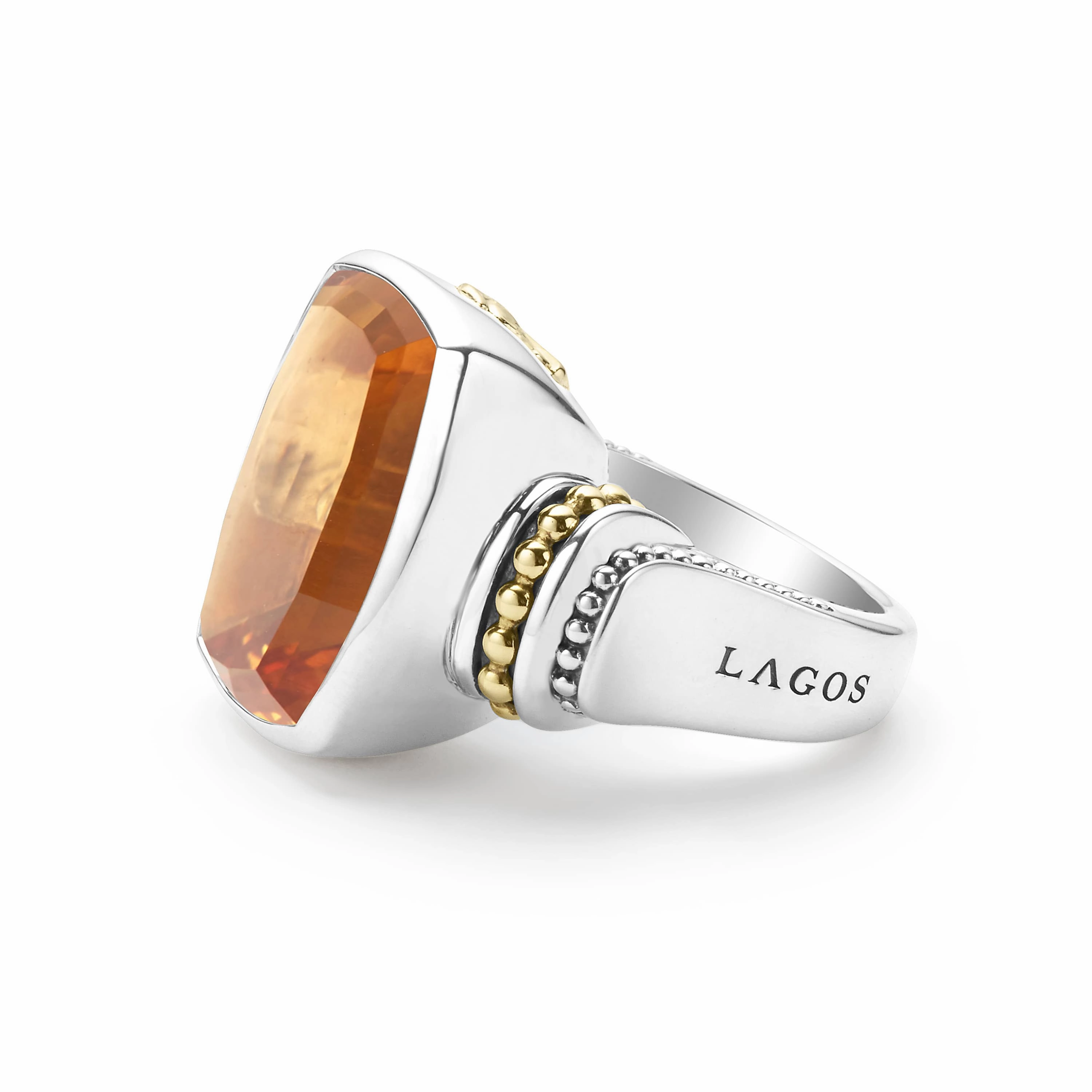 Rittenhouse Large Citrine Statement Ring