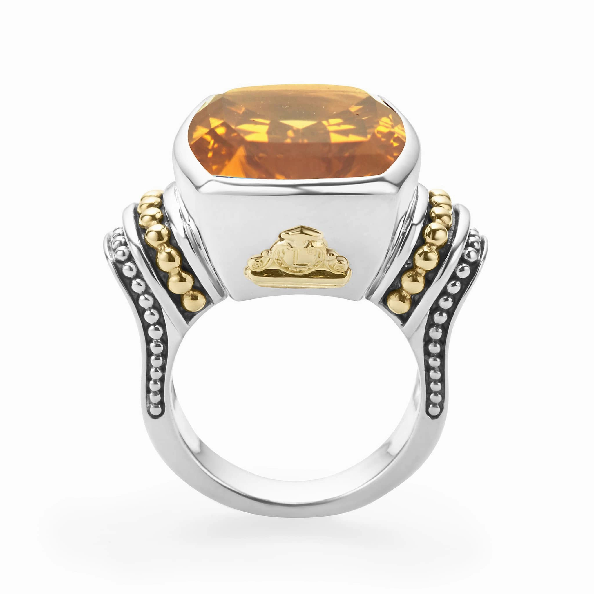 Rittenhouse Large Citrine Statement Ring