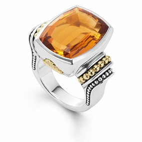 Rittenhouse Large Citrine Statement Ring