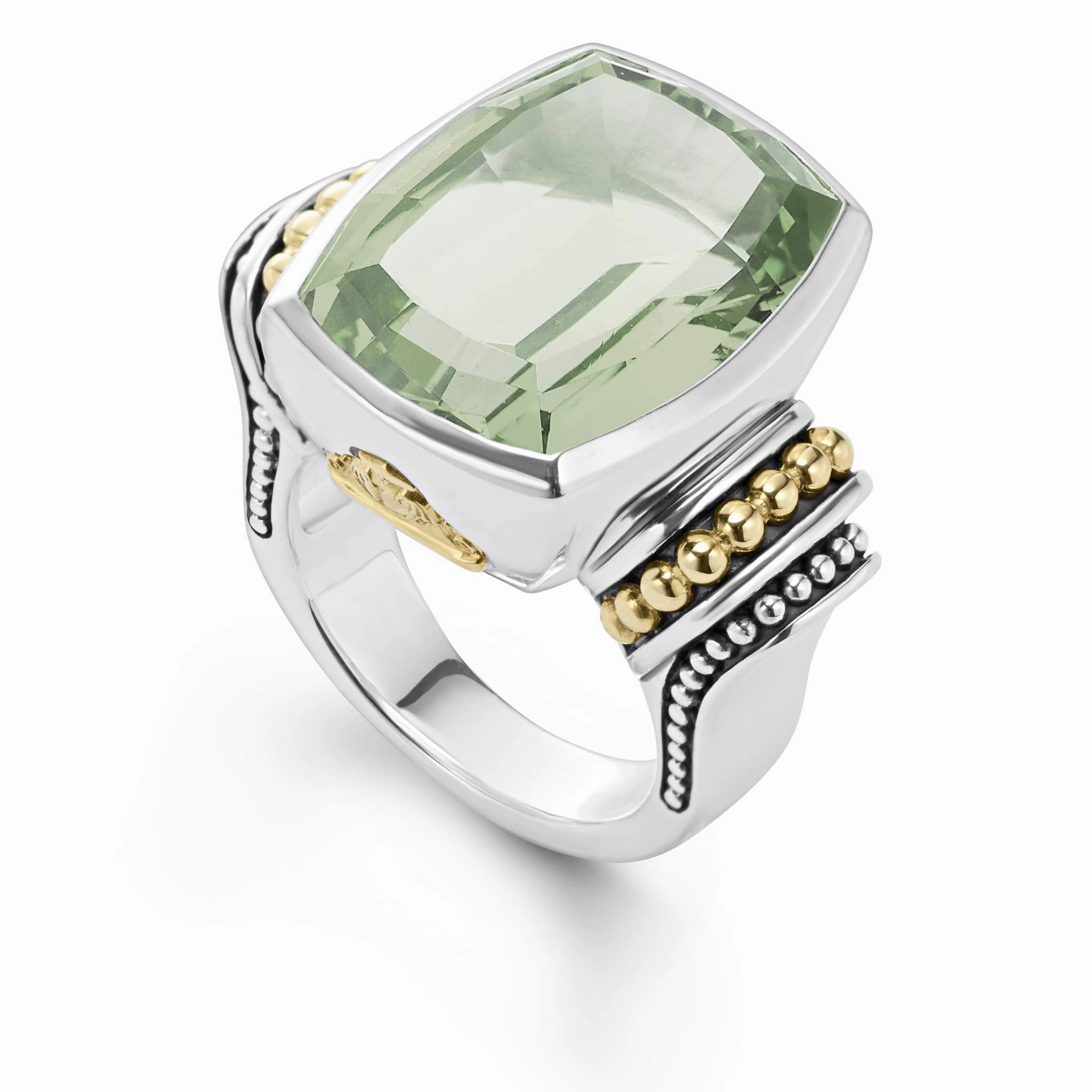 Rittenhouse Large Prasiolite Statement Ring
