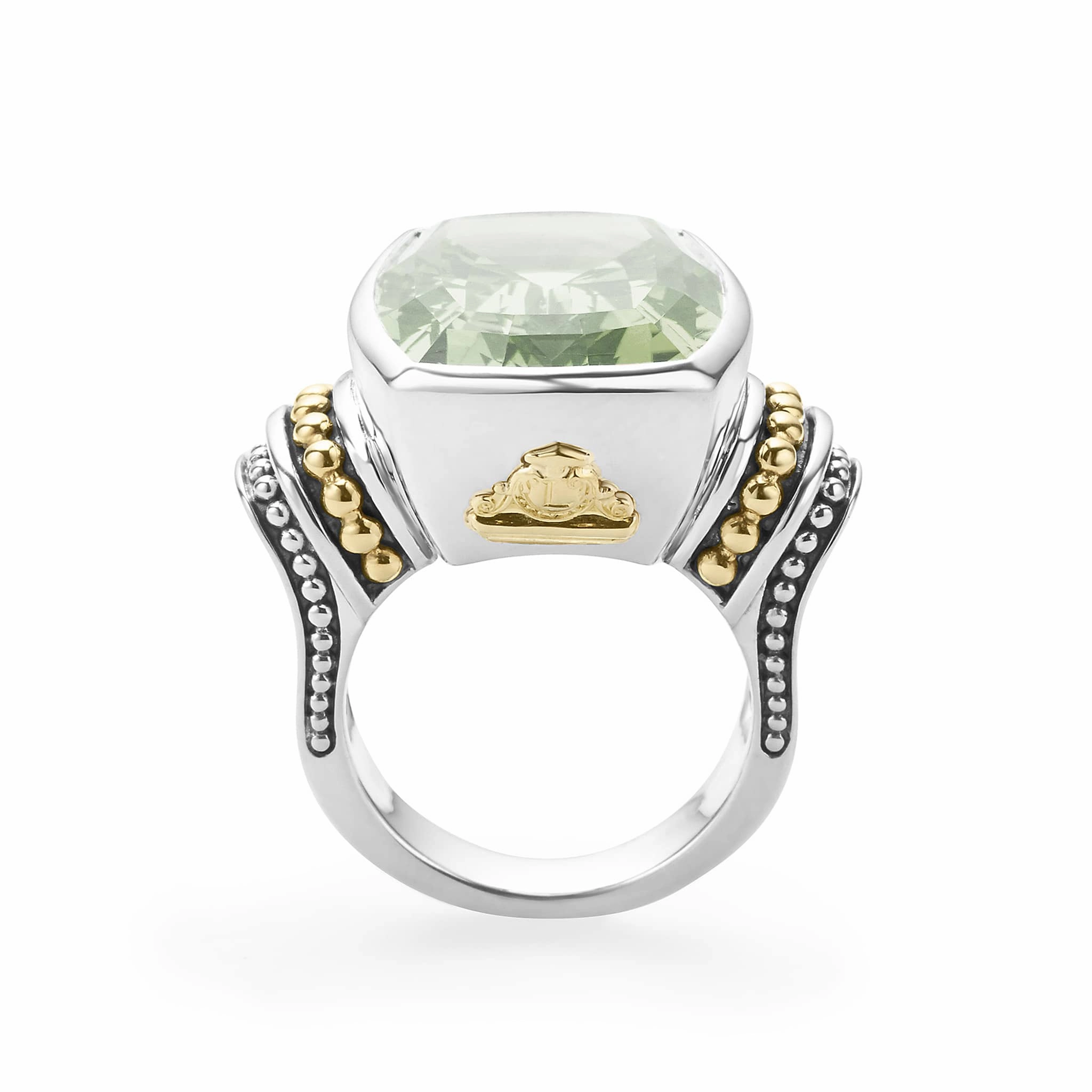 Rittenhouse Large Prasiolite Statement Ring