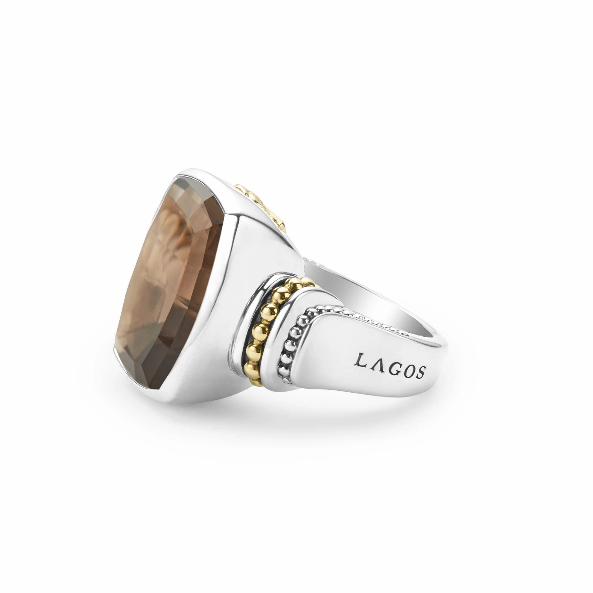 Rittenhouse Large Smokey Quartz Statement Ring