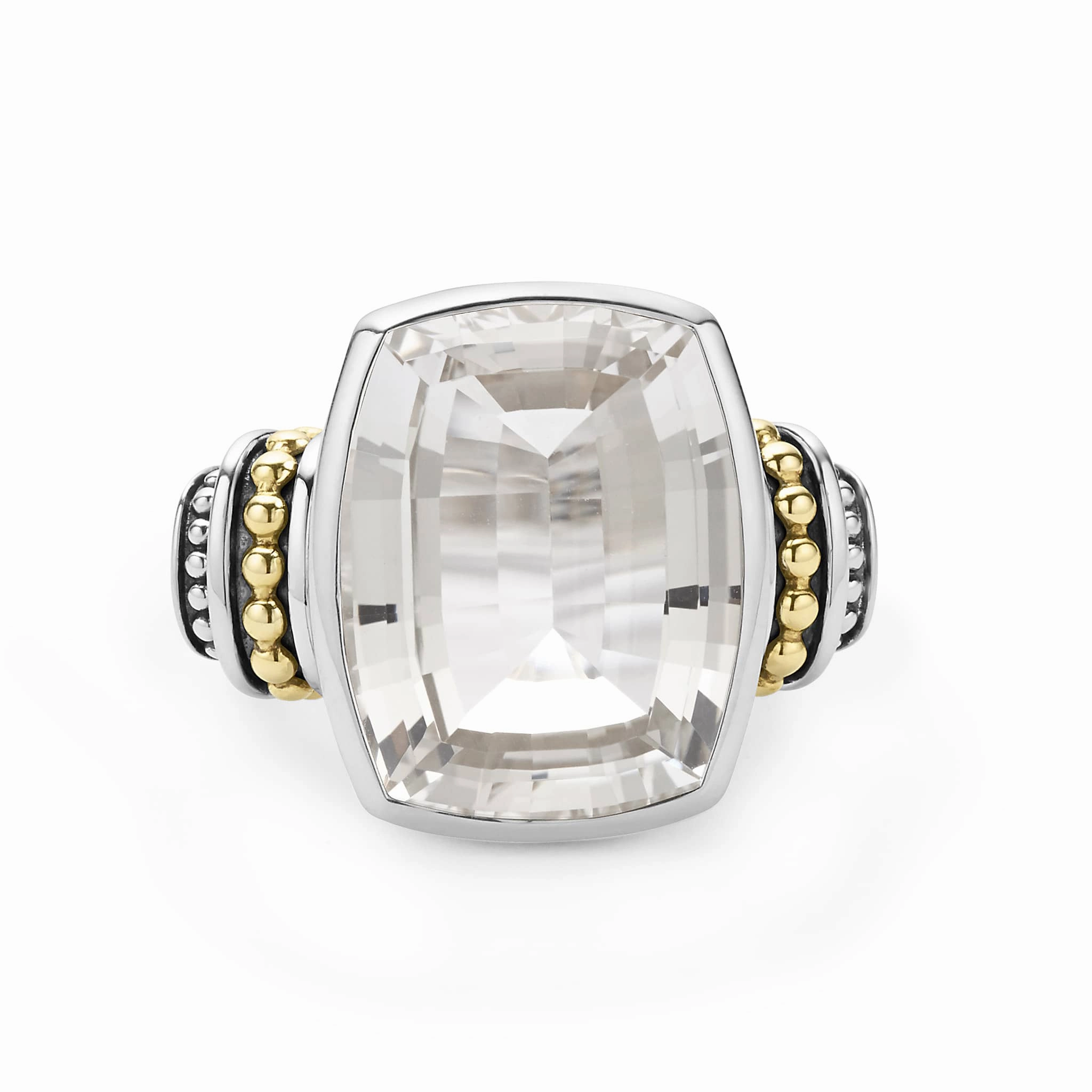 Rittenhouse Large White Topaz Statment Ring