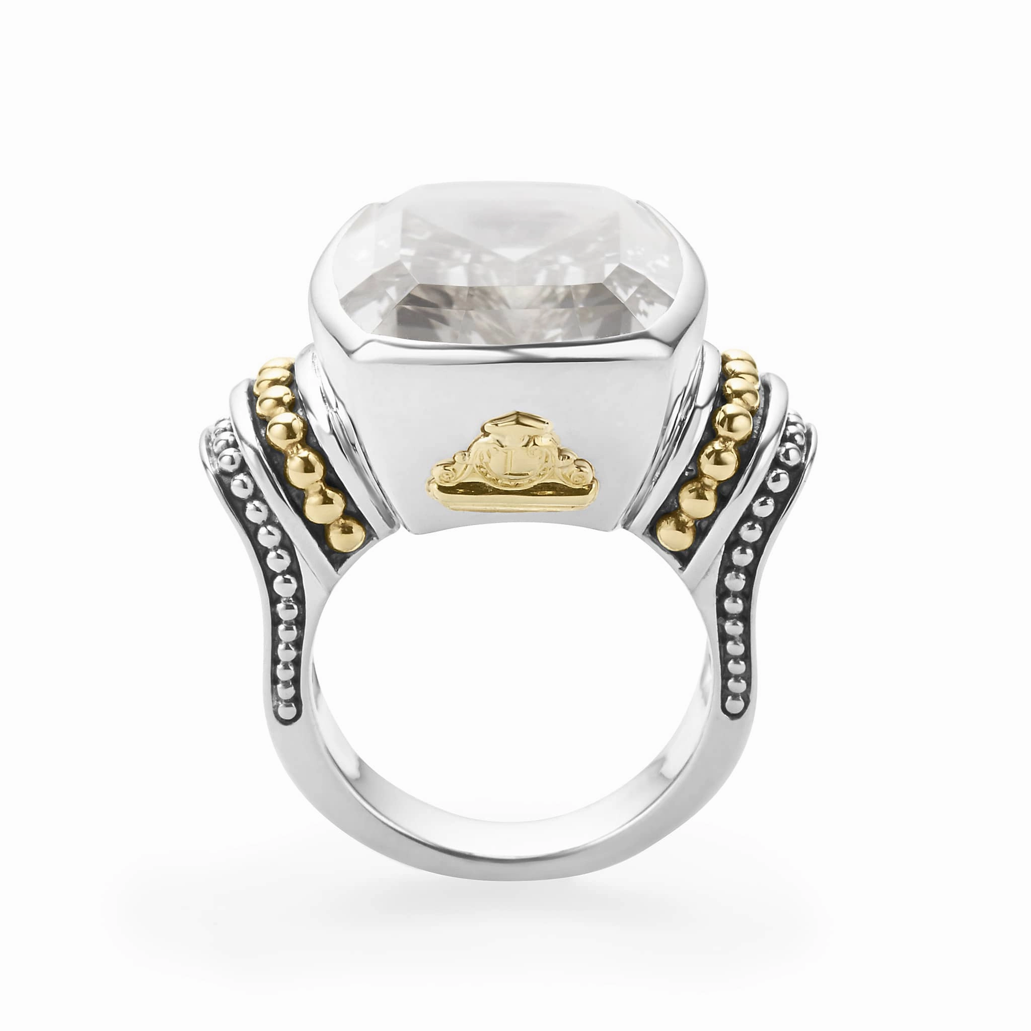 Rittenhouse Large White Topaz Statment Ring
