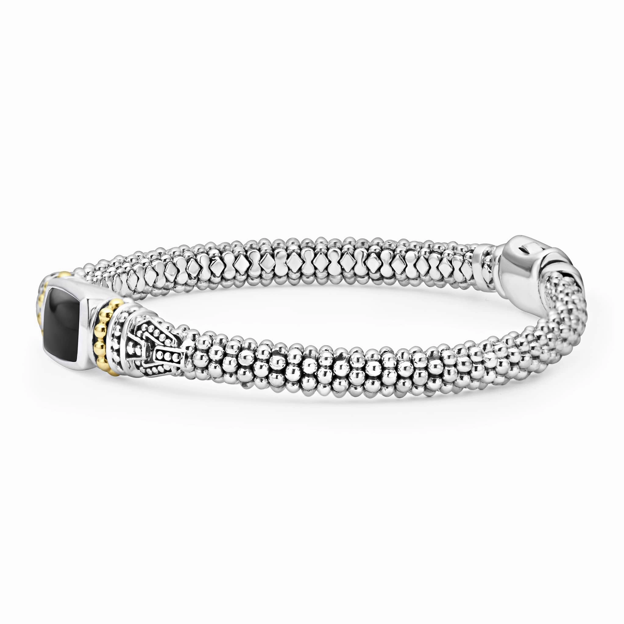 Rittenhouse Onyx Caviar Bracelet | 6mm