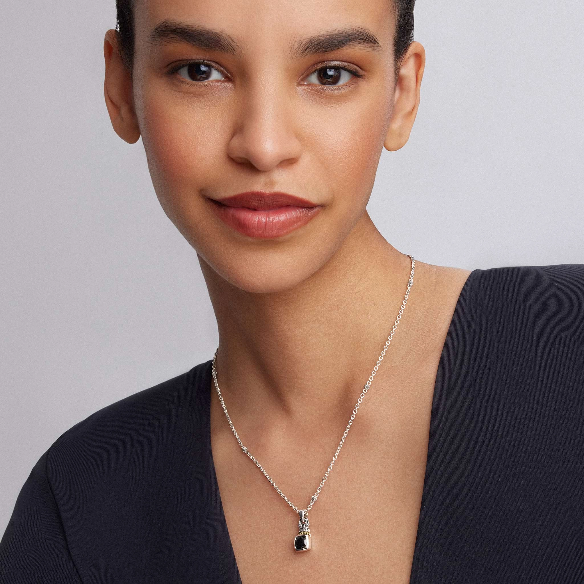 Rittenhouse Onyx Pendant Necklace