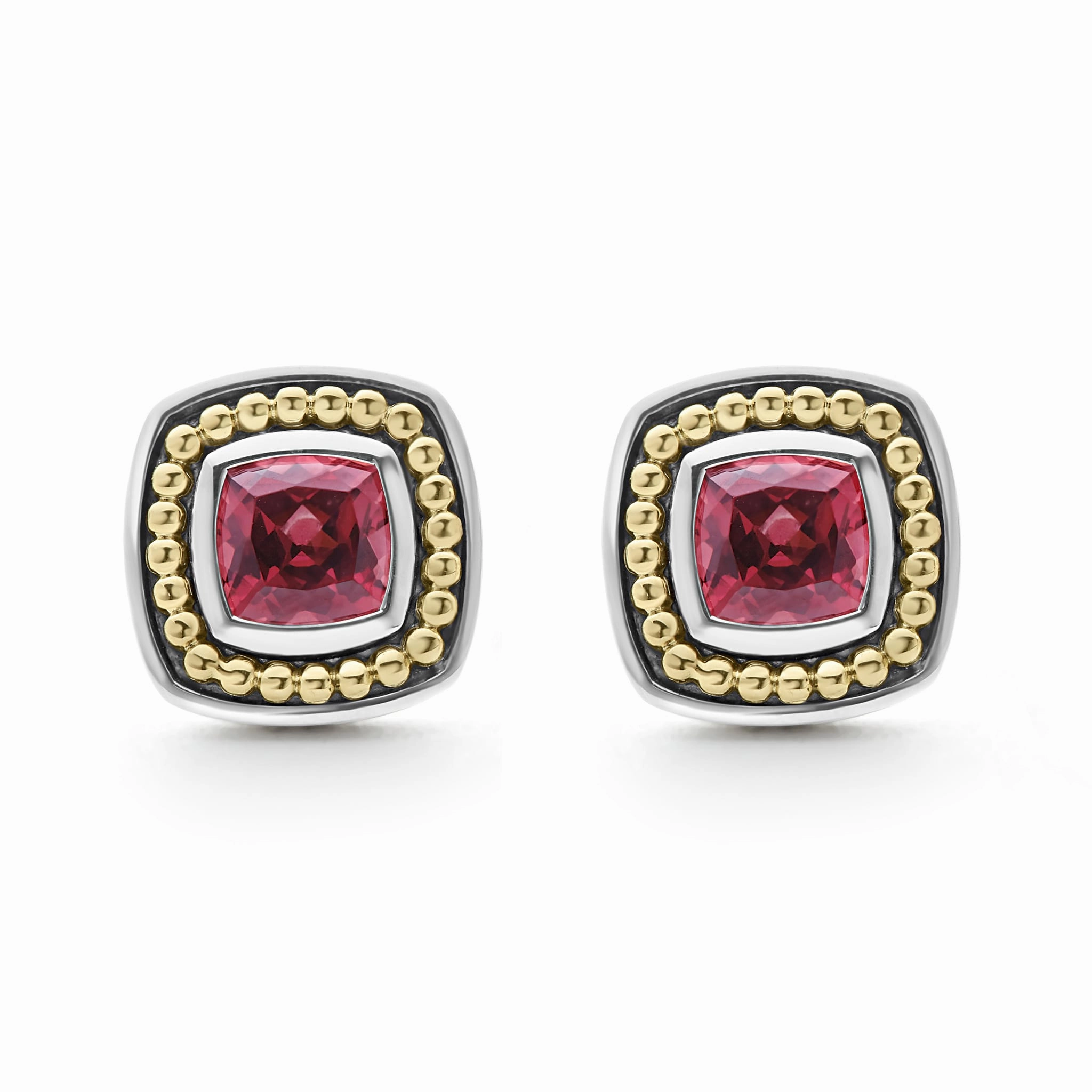 Rittenhouse Rhodolite Garnet Stud Earrings