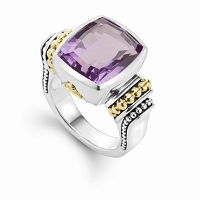 Rittenhouse Small Amethyst Statement Ring