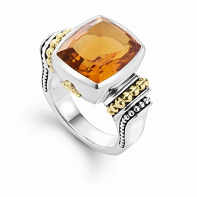 Rittenhouse Small Citrine Statement Ring