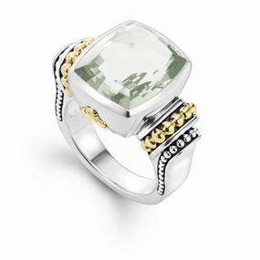 Rittenhouse Small Prasiolite Statement Ring
