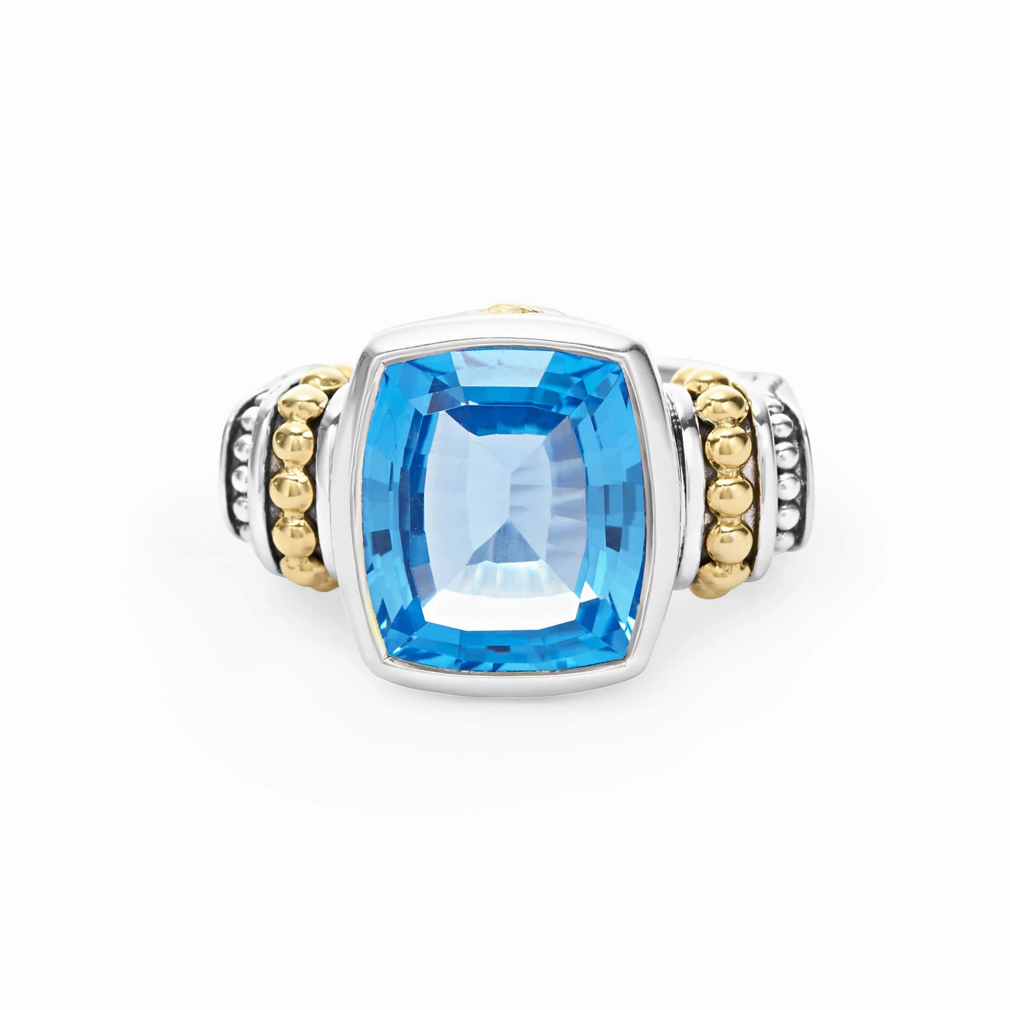 Rittenhouse Small Swiss Blue Topaz Statement Ring