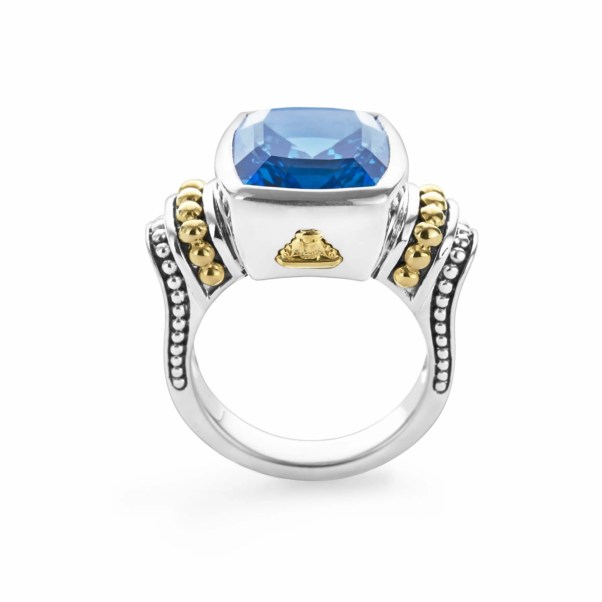 Rittenhouse Small Swiss Blue Topaz Statement Ring