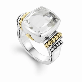Rittenhouse Small White Topaz Statement Ring