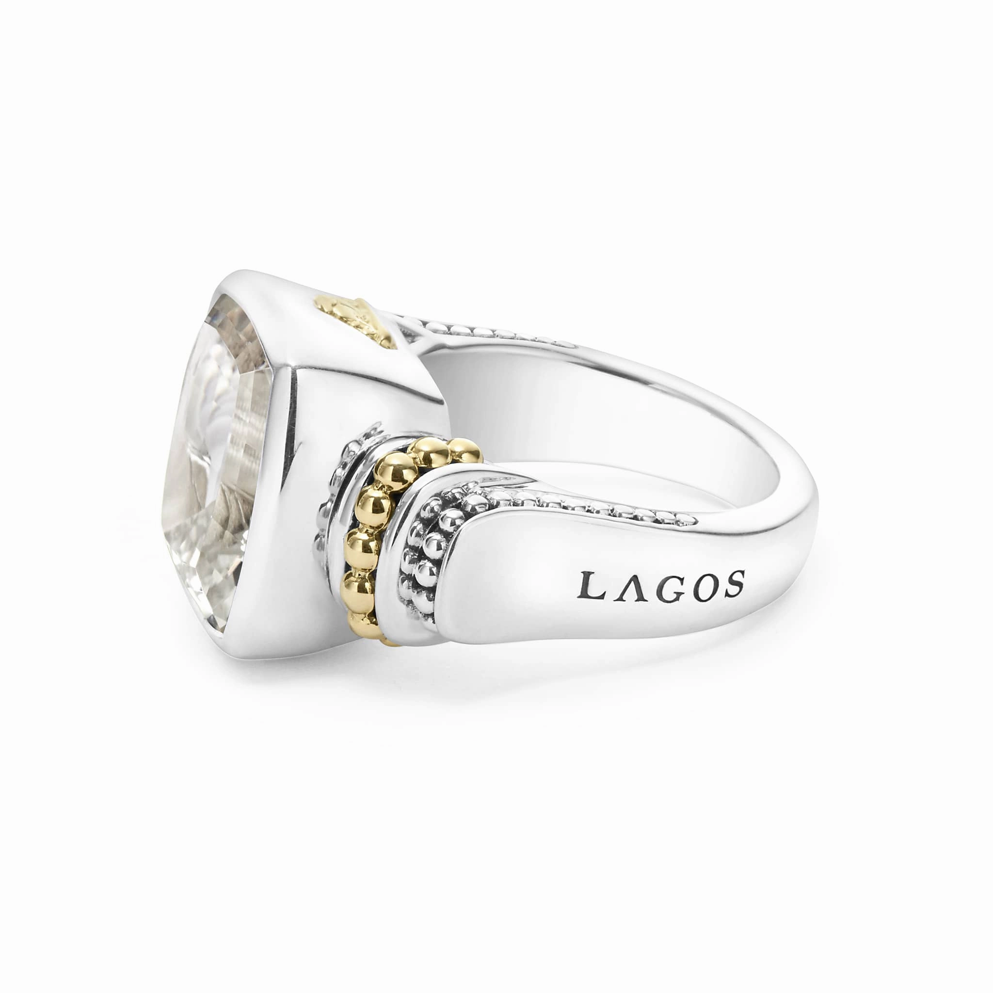 Rittenhouse Small White Topaz Statement Ring