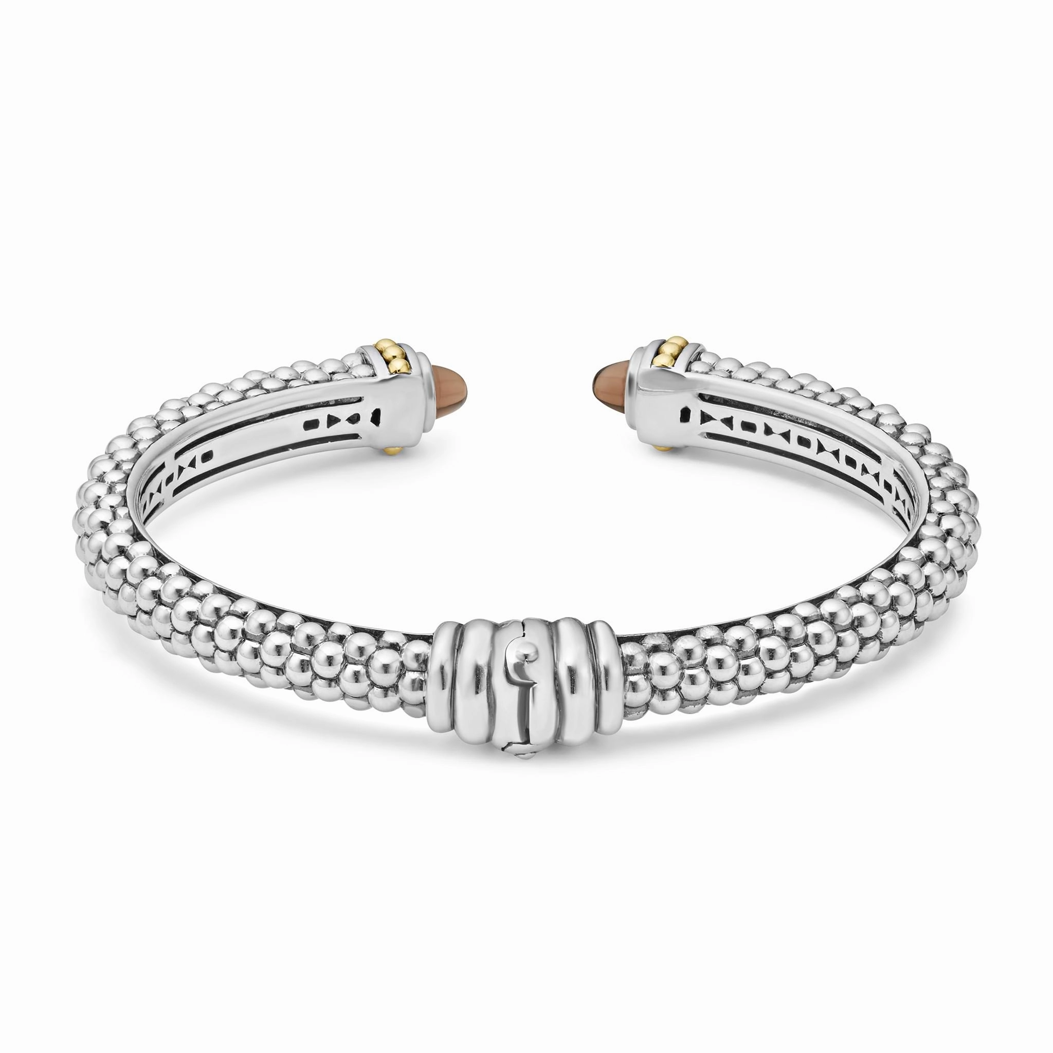Rittenhouse Smokey Quartz Gemstone Cuff Bracelet