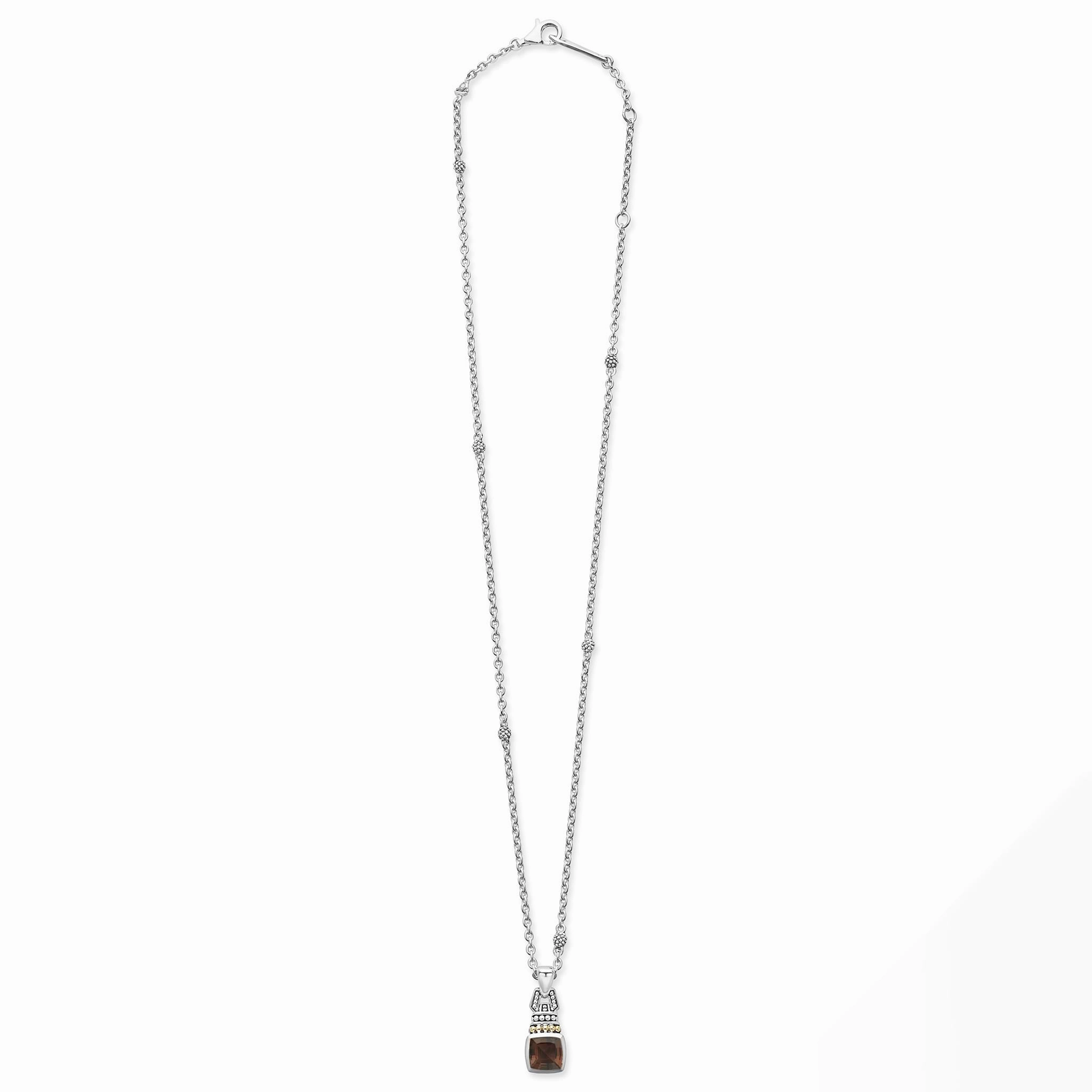 Rittenhouse Smokey Quartz Gemstone Pendant Necklace
