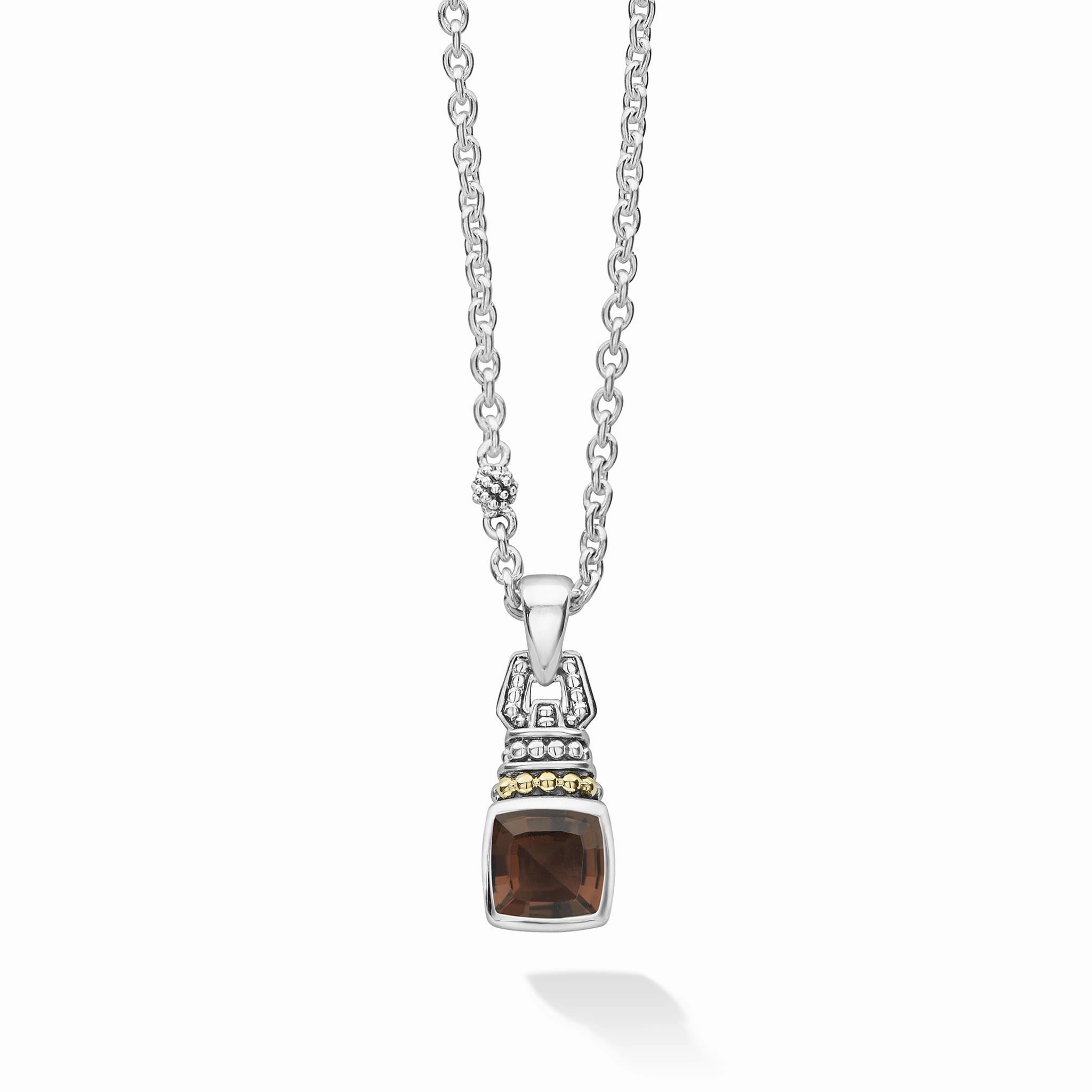 Rittenhouse Smokey Quartz Gemstone Pendant Necklace