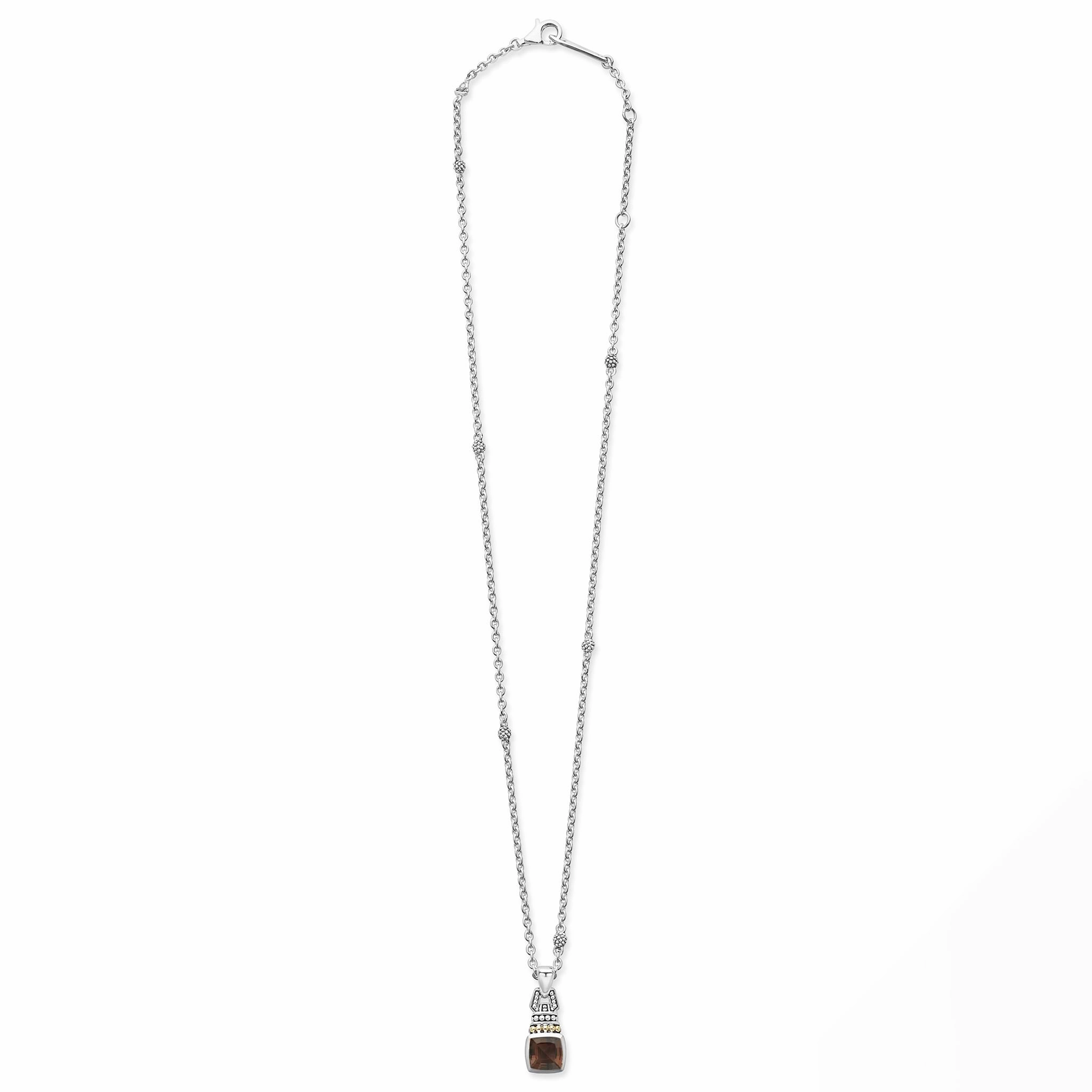 Rittenhouse Smokey Quartz Gemstone Pendant Necklace