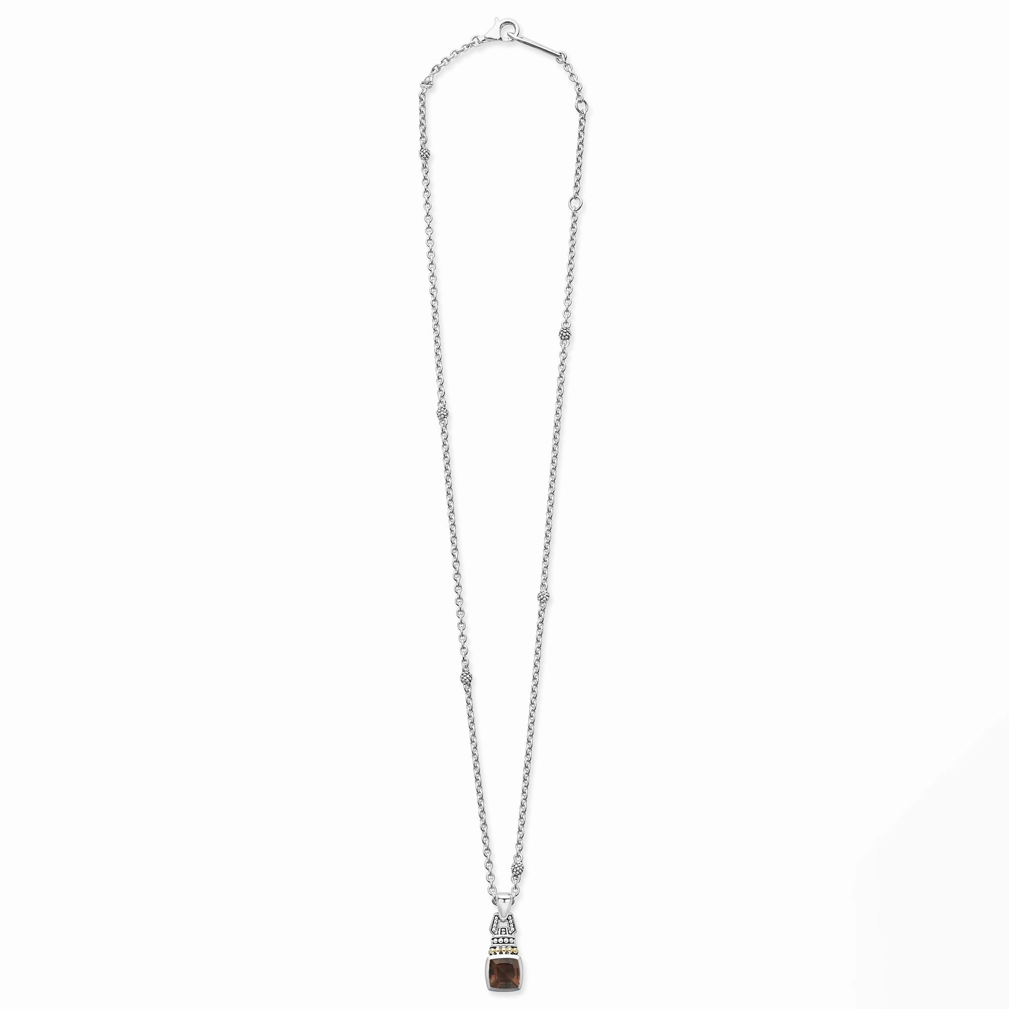 Rittenhouse Smokey Quartz Gemstone Pendant Necklace