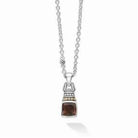 Rittenhouse Smokey Quartz Gemstone Pendant Necklace