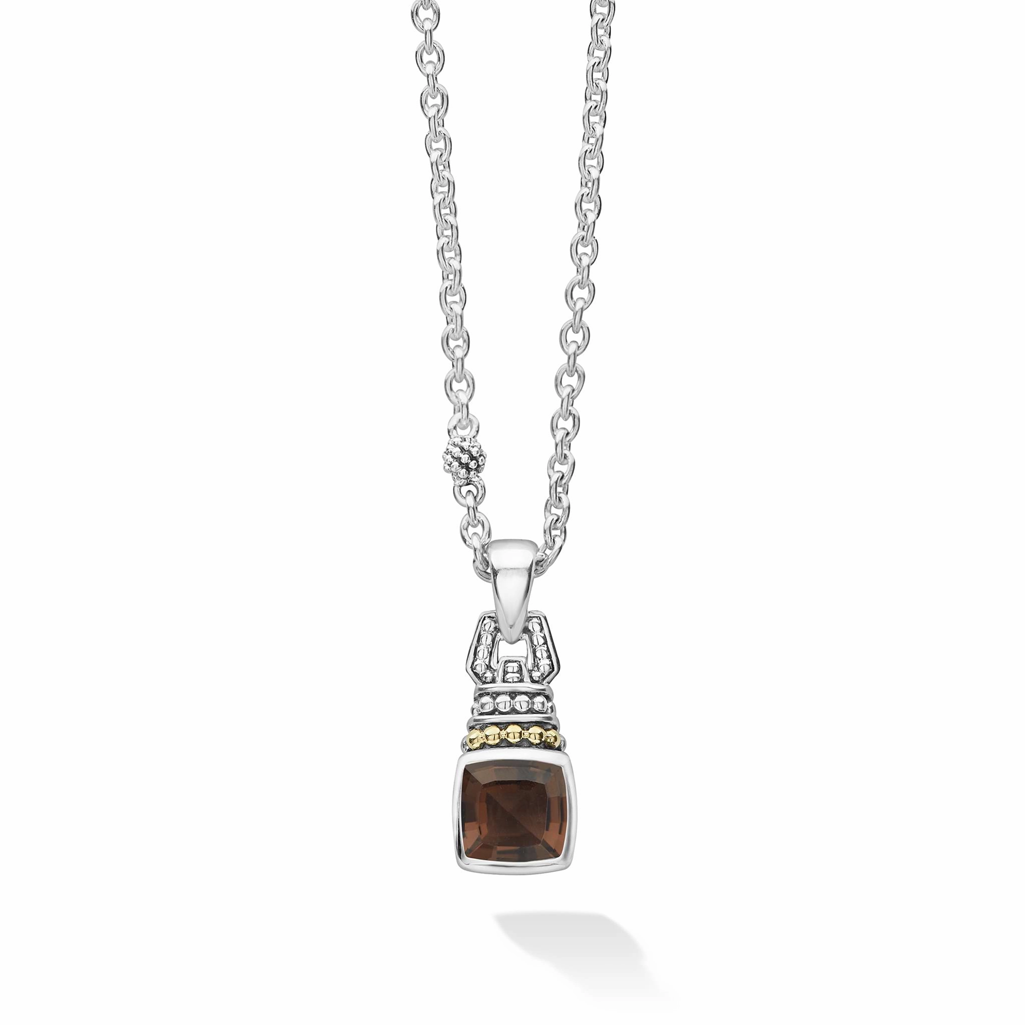 Rittenhouse Smokey Quartz Gemstone Pendant Necklace