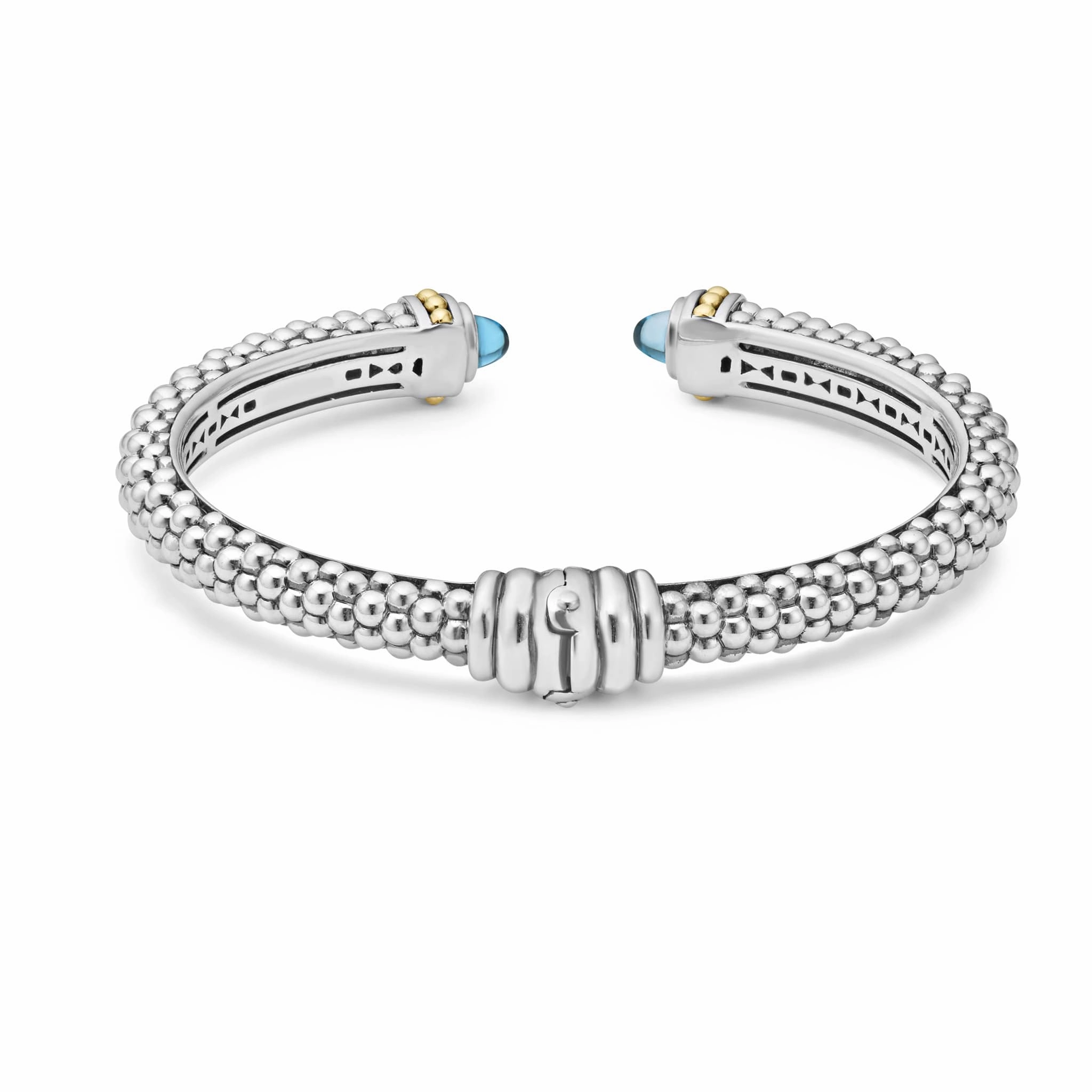 Rittenhouse Swiss Blue Topaz Cuff Bracelet | 8mm