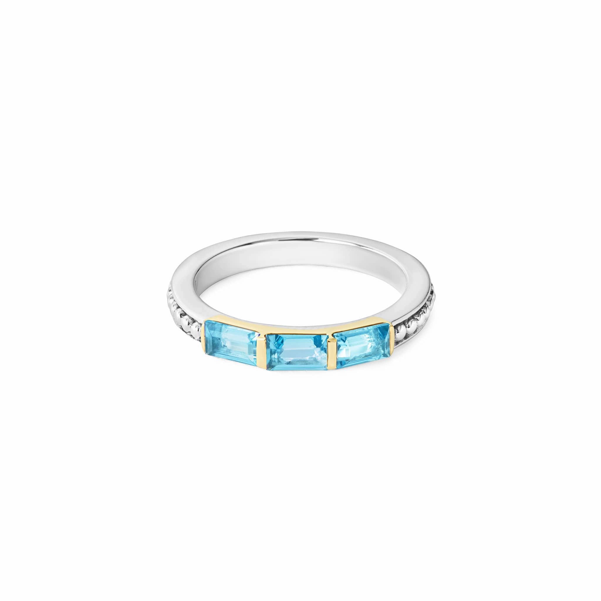 Rittenhouse Swiss Blue Topaz Stacking Ring